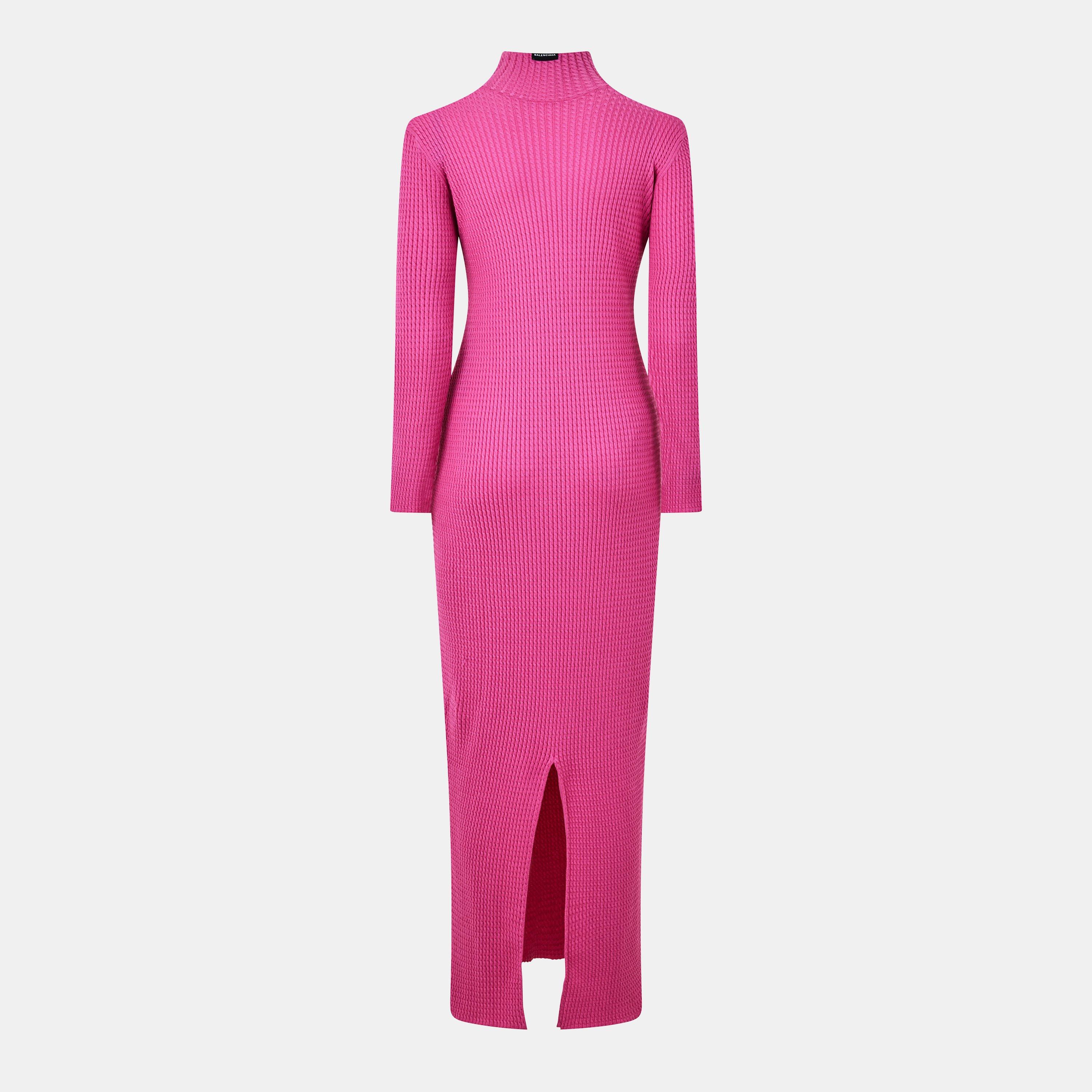 Pink - Balenciaga - Women's Maxi Dress - 2