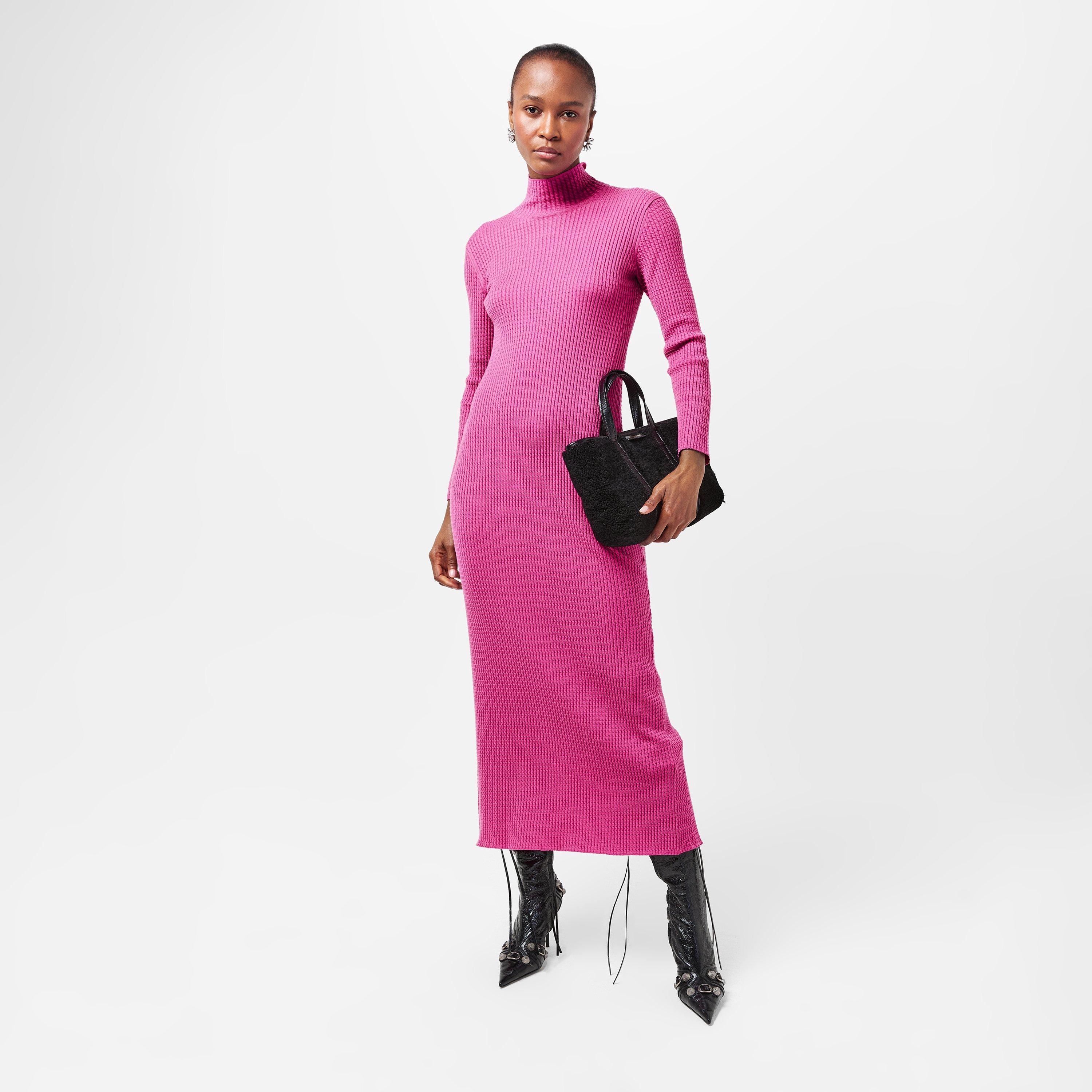 Pink - Balenciaga - Women's Maxi Dress - 6