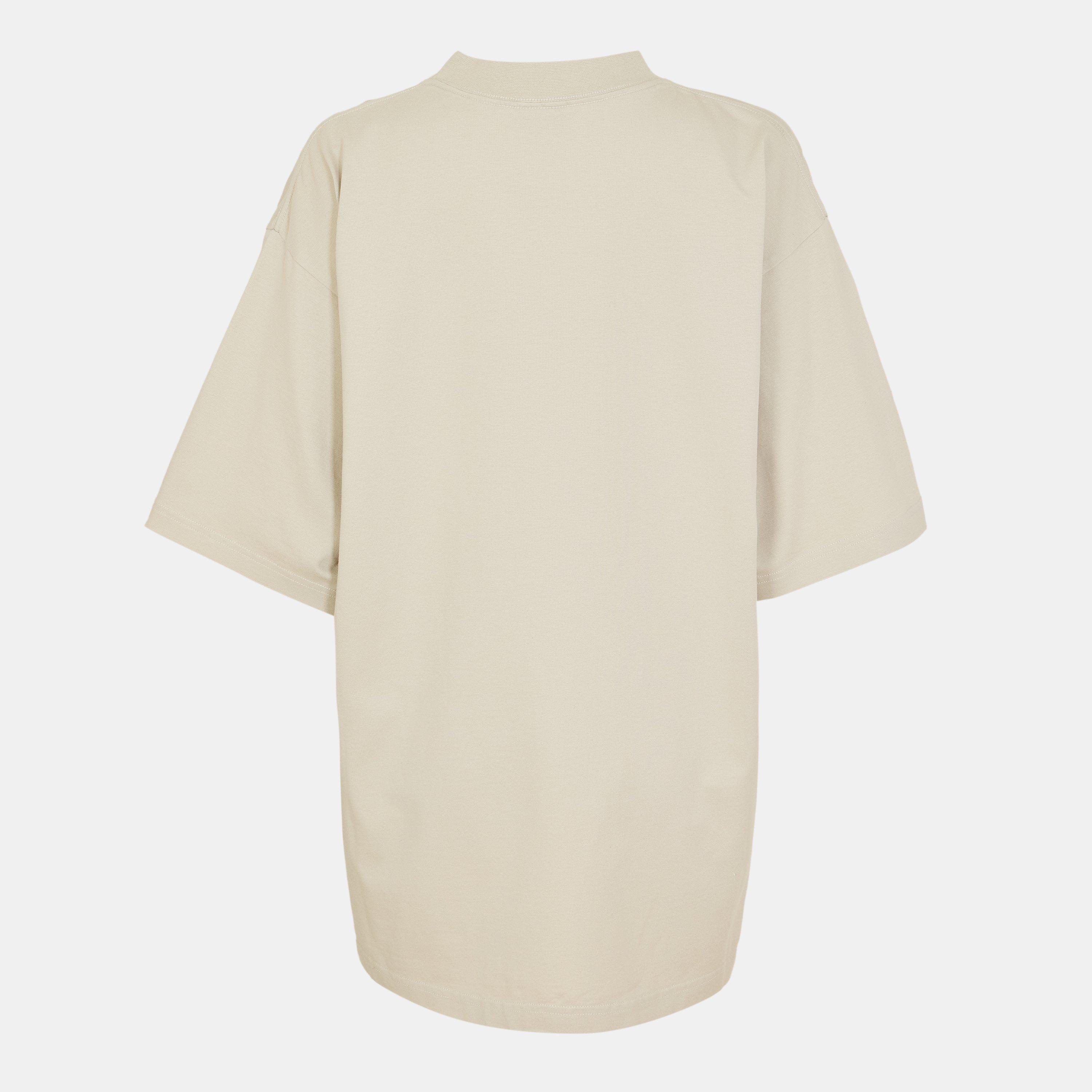 Shell/White - Balenciaga - Women's Regular Fit T-Shirt - 2