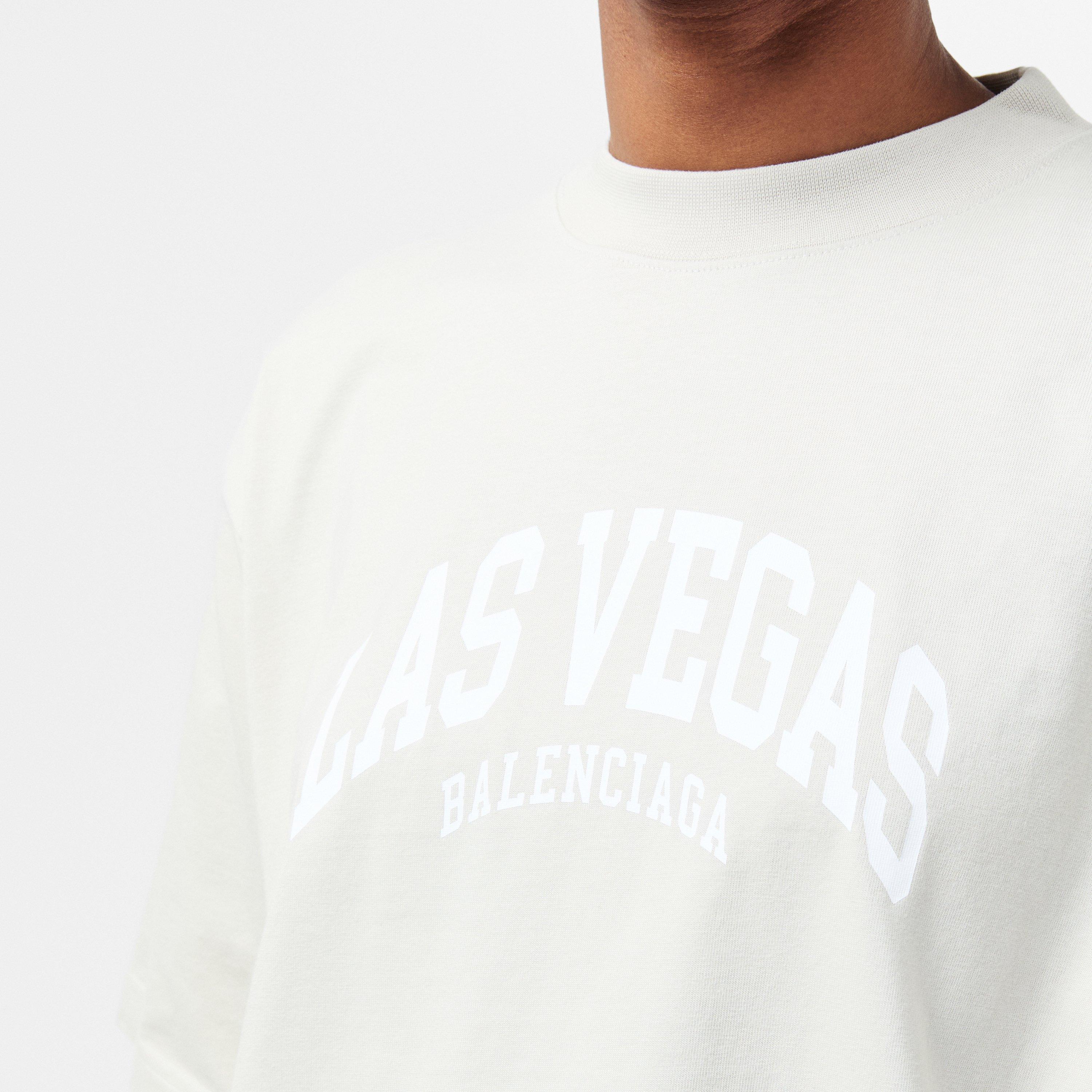 Shell/White - Balenciaga - Women's Regular Fit T-Shirt - 5