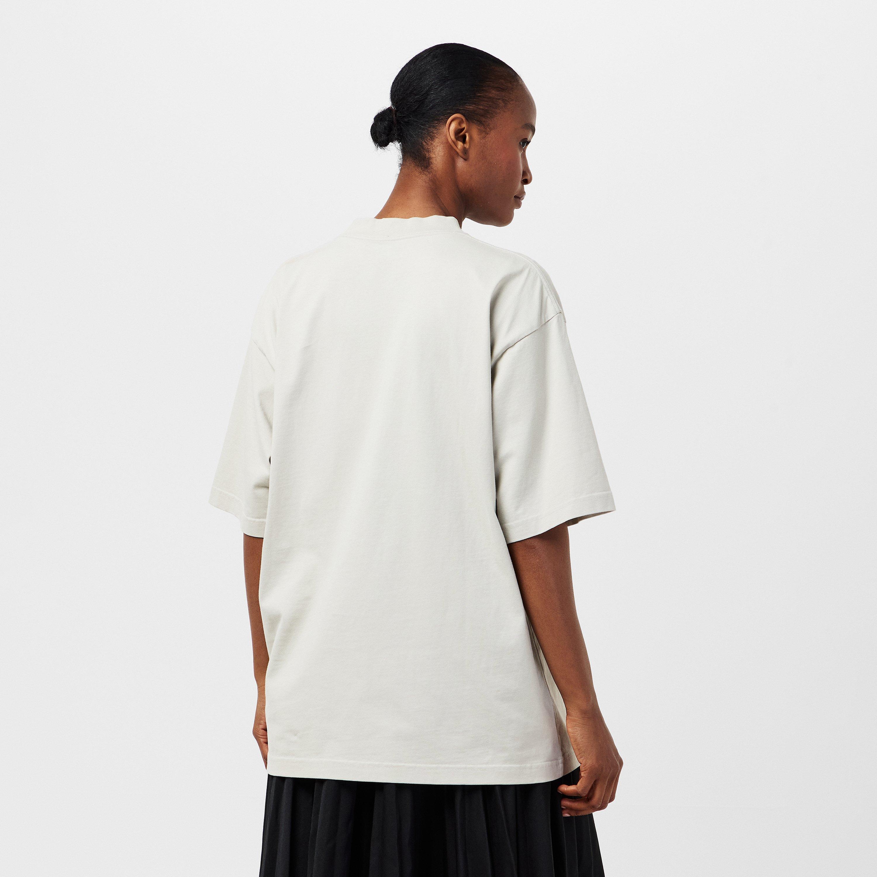 Shell/White - Balenciaga - Women's Regular Fit T-Shirt - 4
