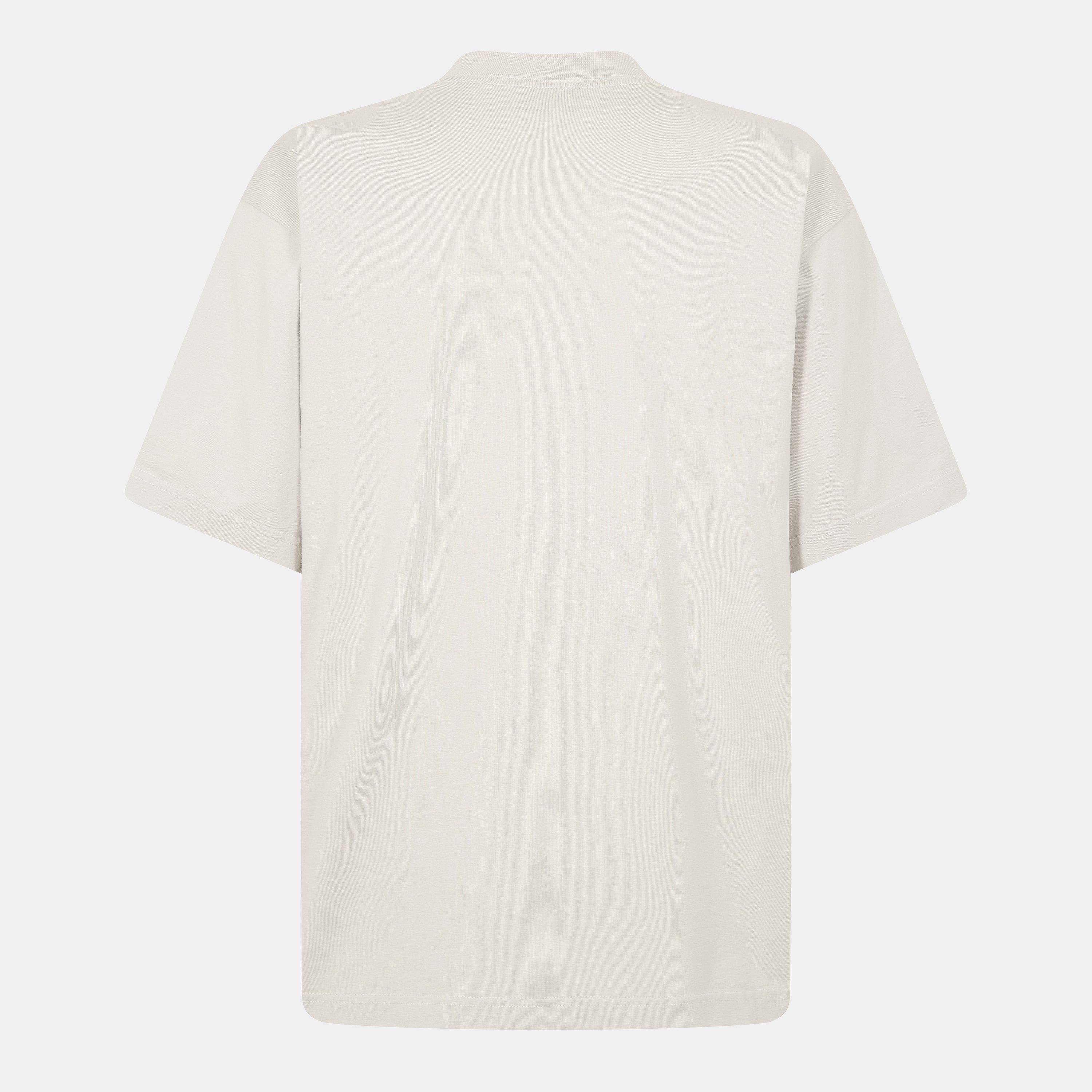 Shell/White - Balenciaga - Women's Regular Fit T-Shirt - 2