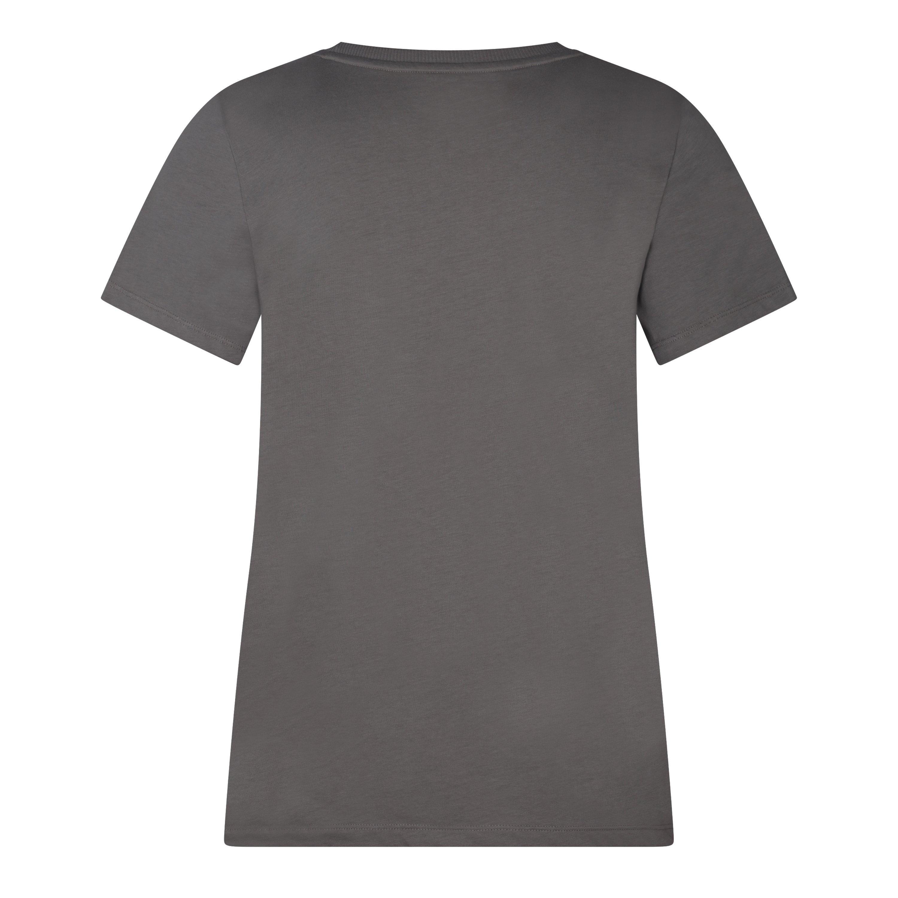 MUSHROOM - DKNY - DKNY Sport Varsity New York Rhinestone T-Shirt - 2