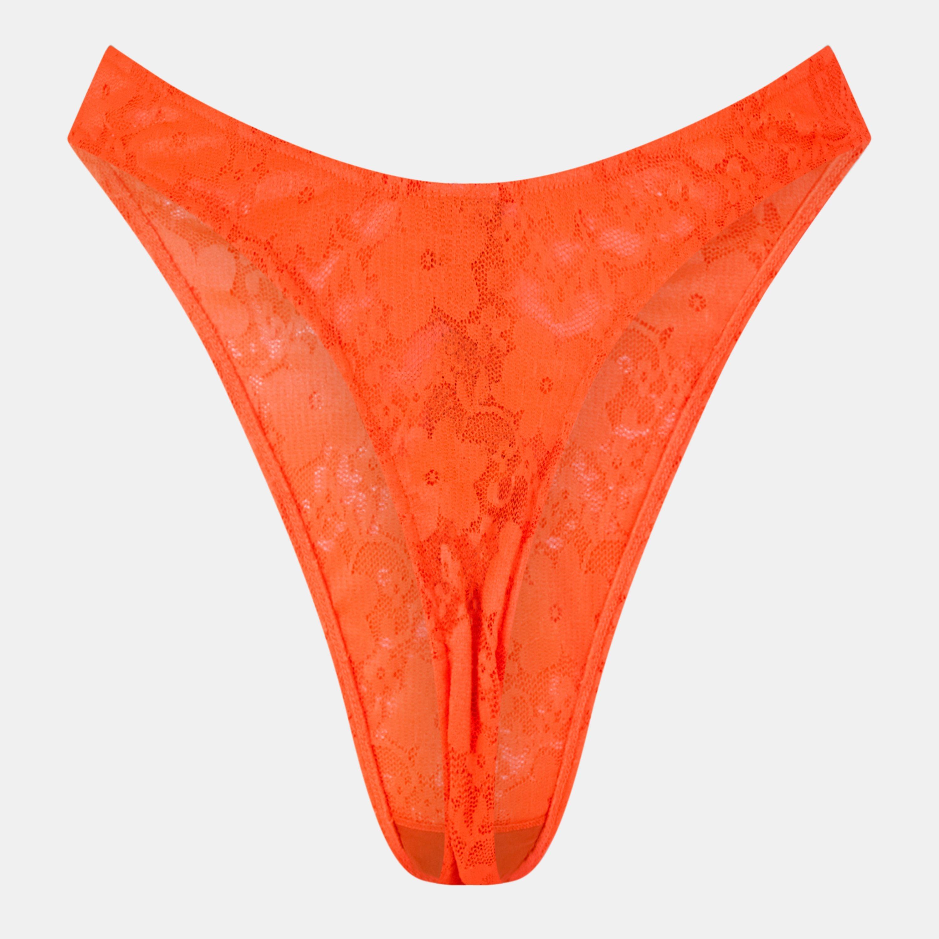 Fluo Orange - Balenciaga - Women's Slip Dress - 2