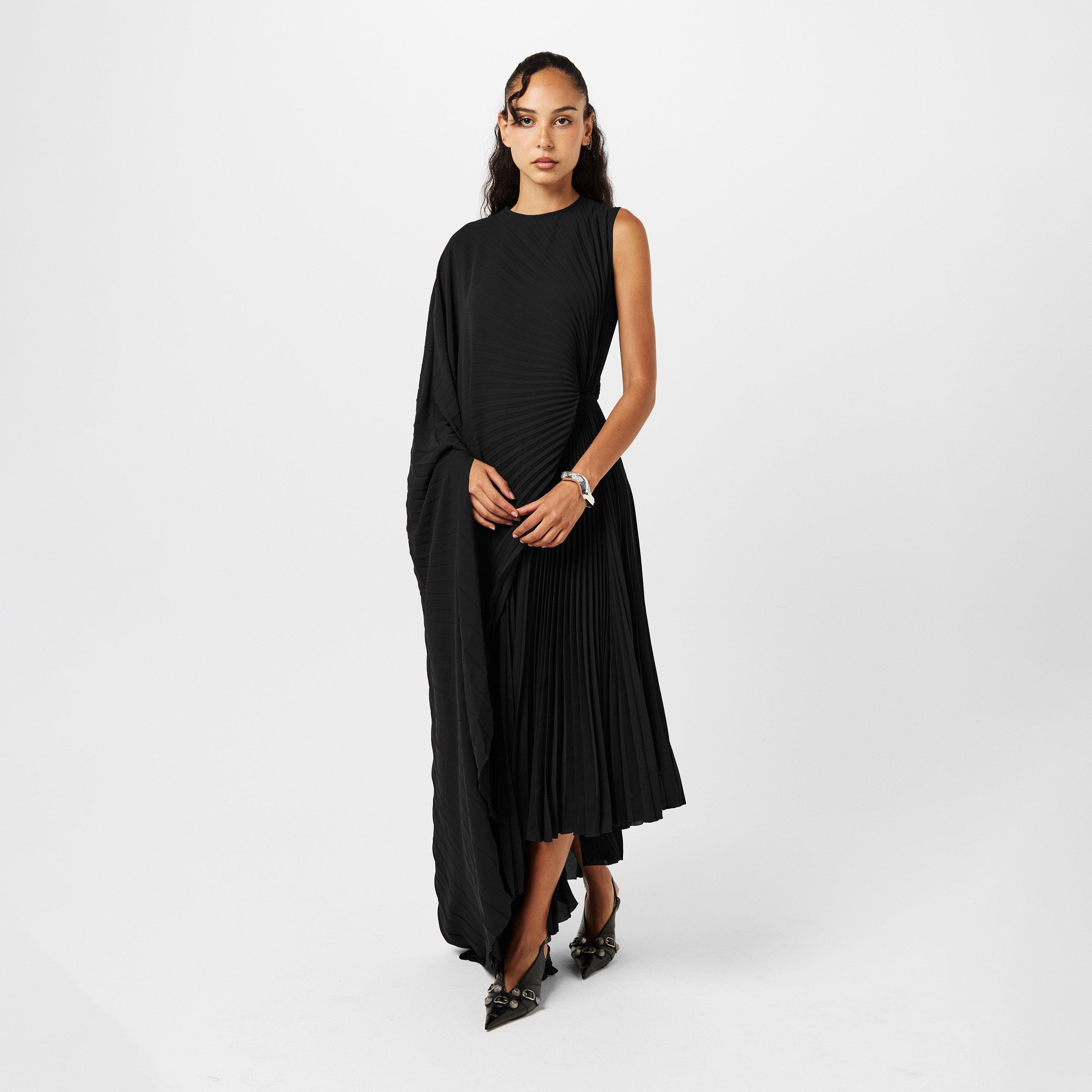 Black - Balenciaga - Women's A Line Dress - 6