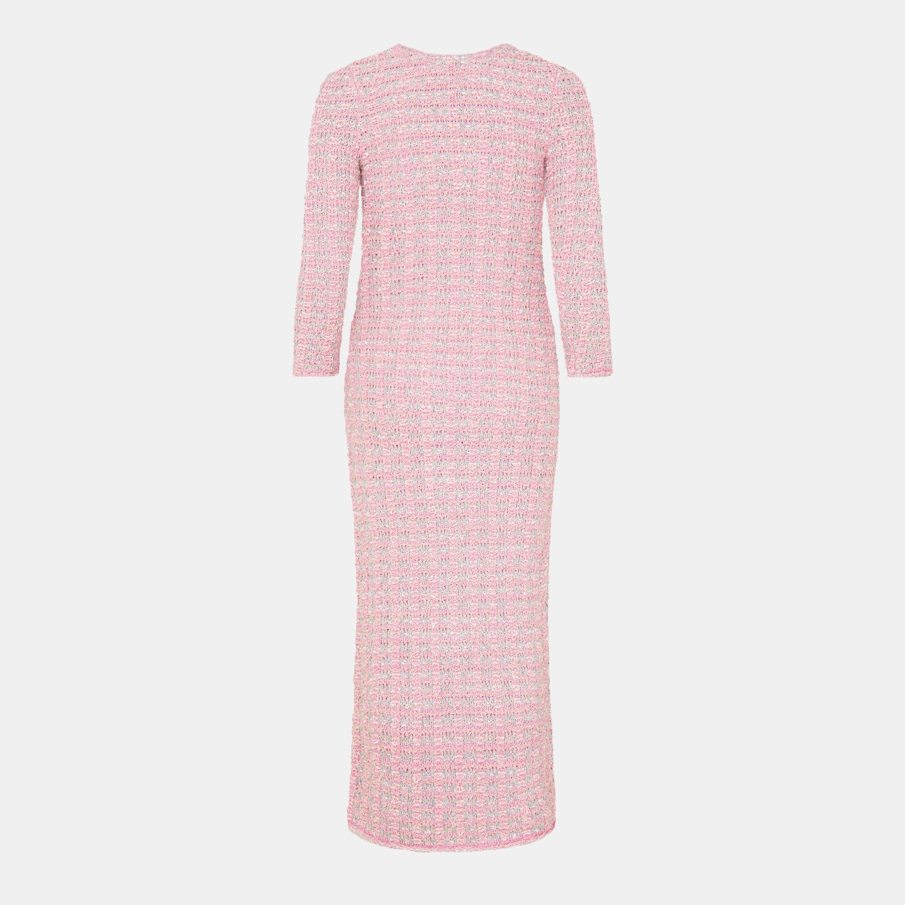 Pink - Balenciaga - Women's Maxi Dress - 2