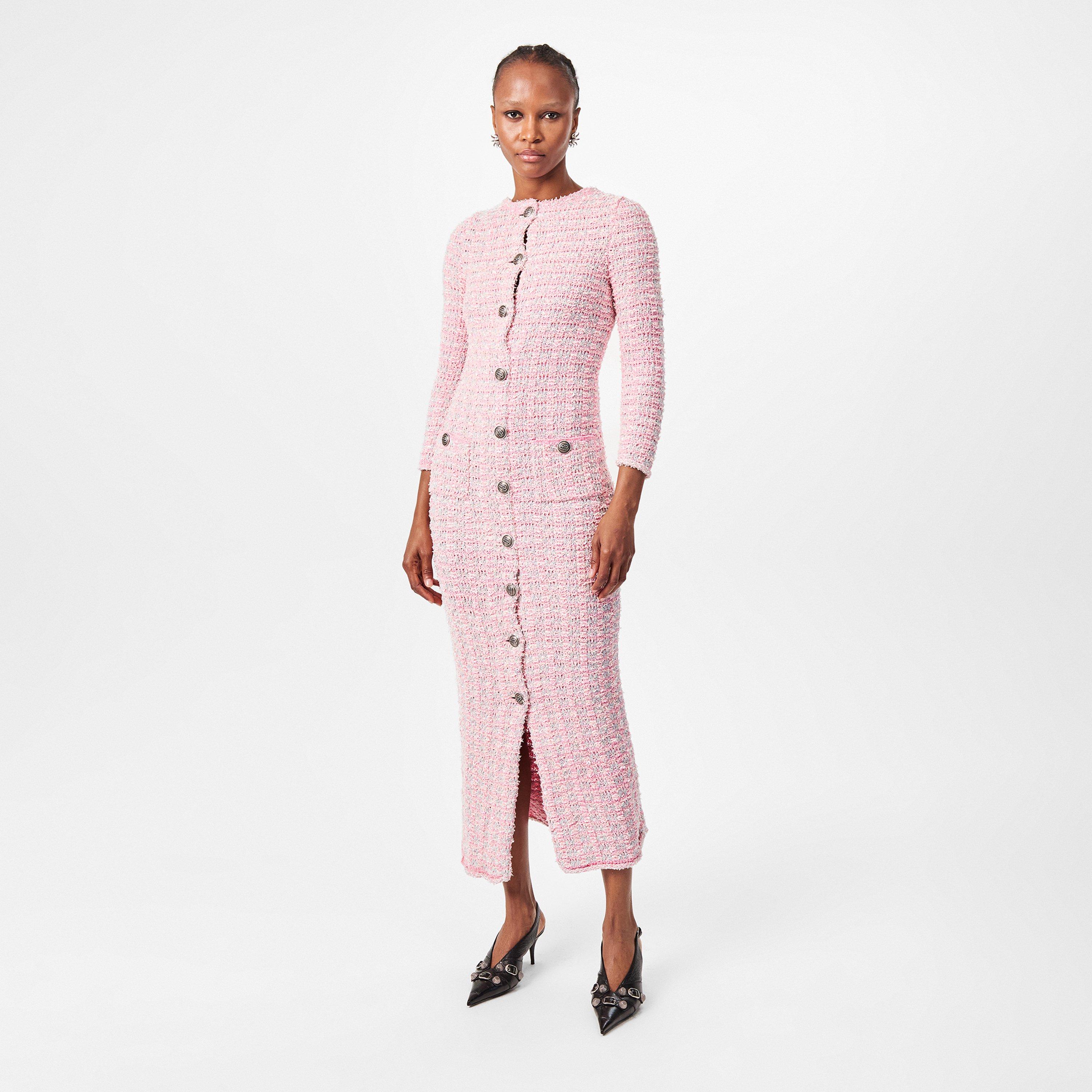 Pink - Balenciaga - Women's Maxi Dress - 6