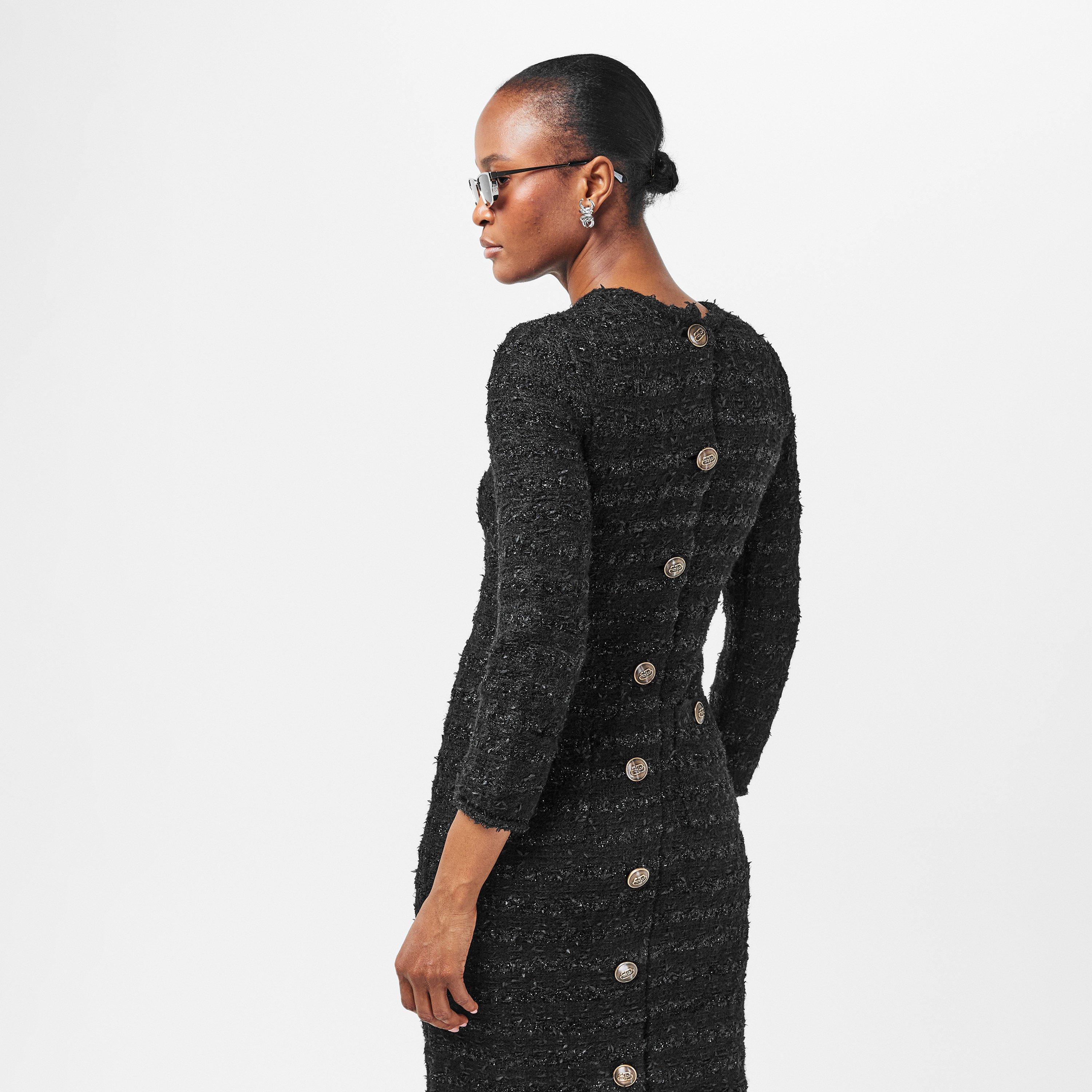 Black - Balenciaga - Women's Maxi Dress - 4