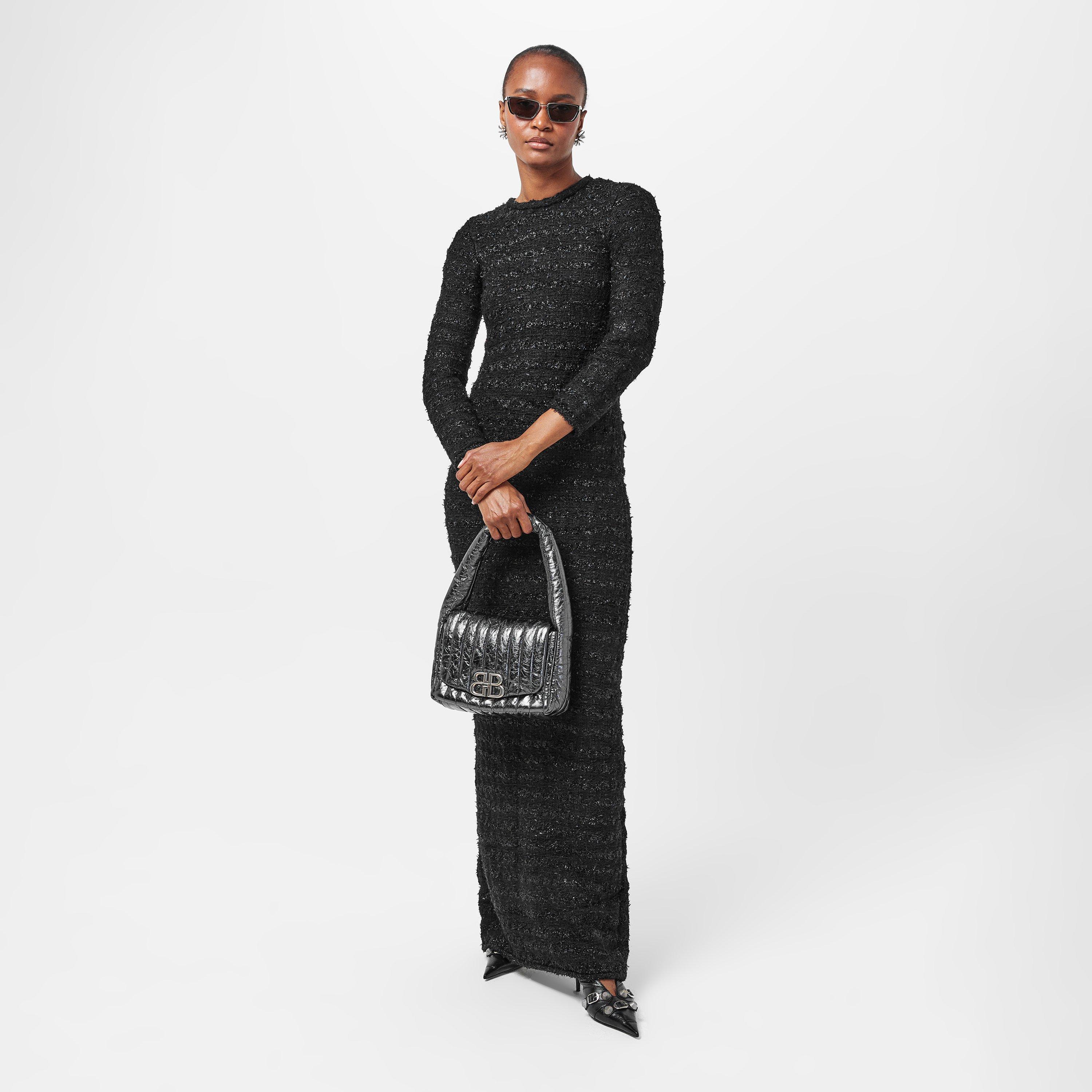 Black - Balenciaga - Women's Maxi Dress - 6