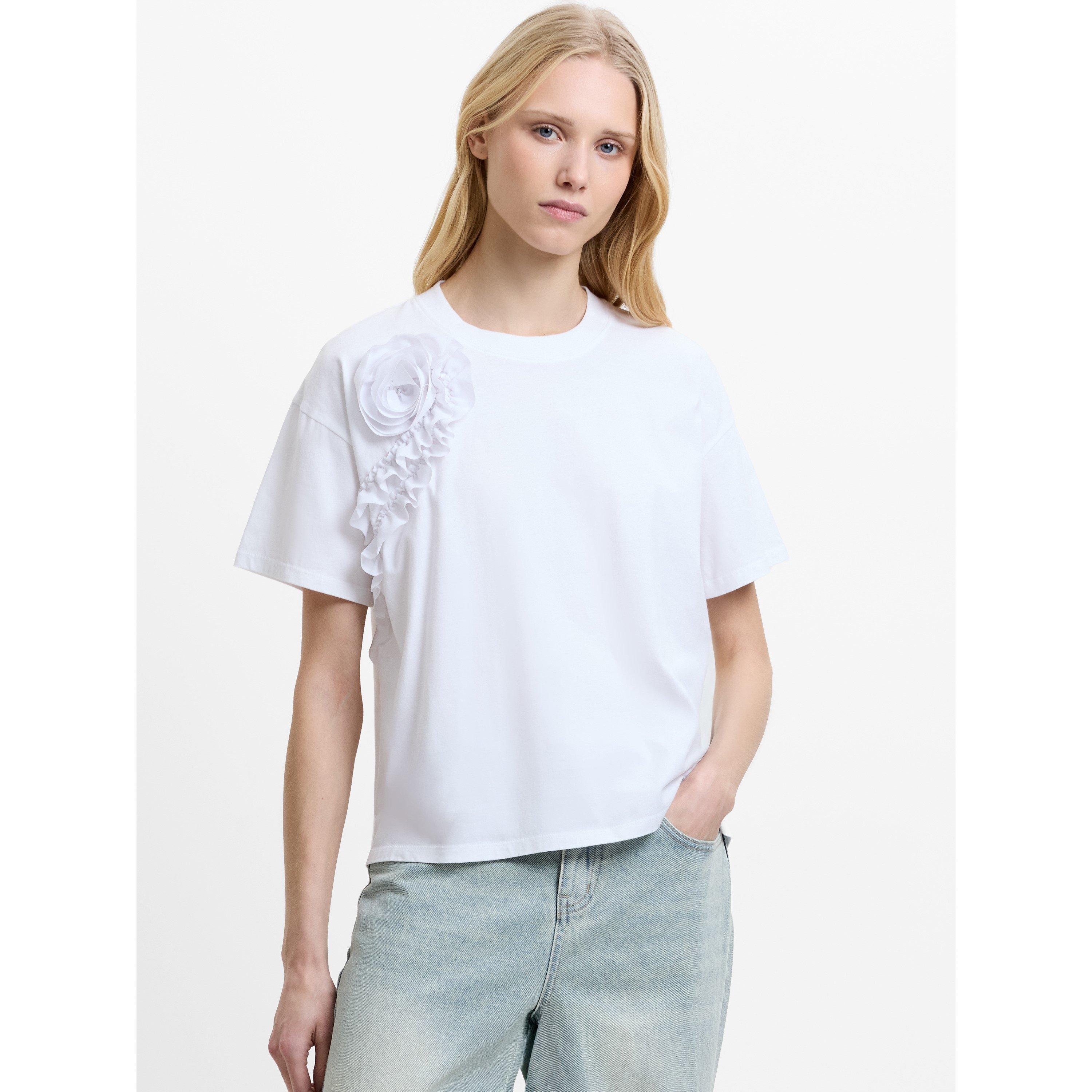 Linen White - French Connection - Women's T-Shirt - 2