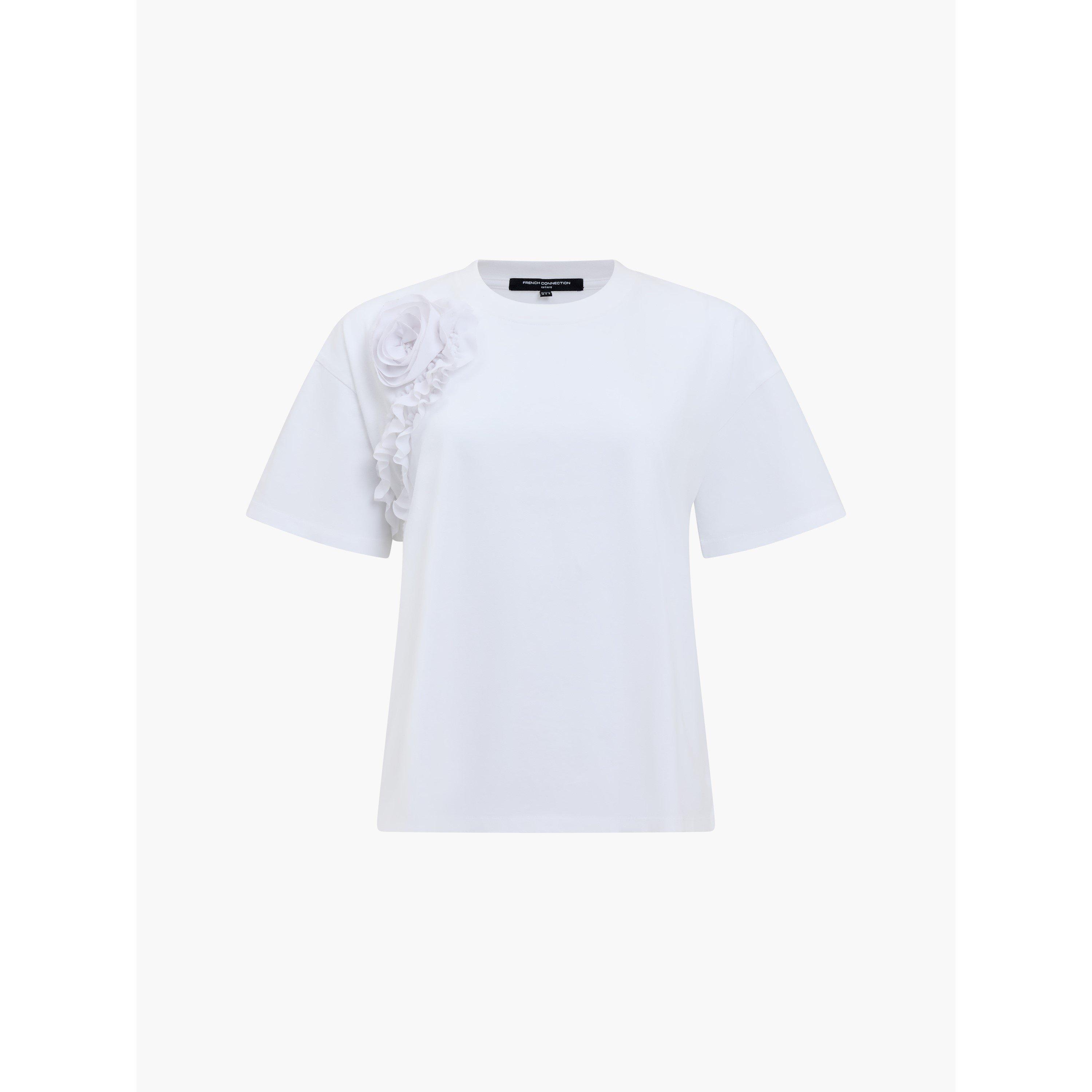 Linen White - French Connection - Women's T-Shirt - 5