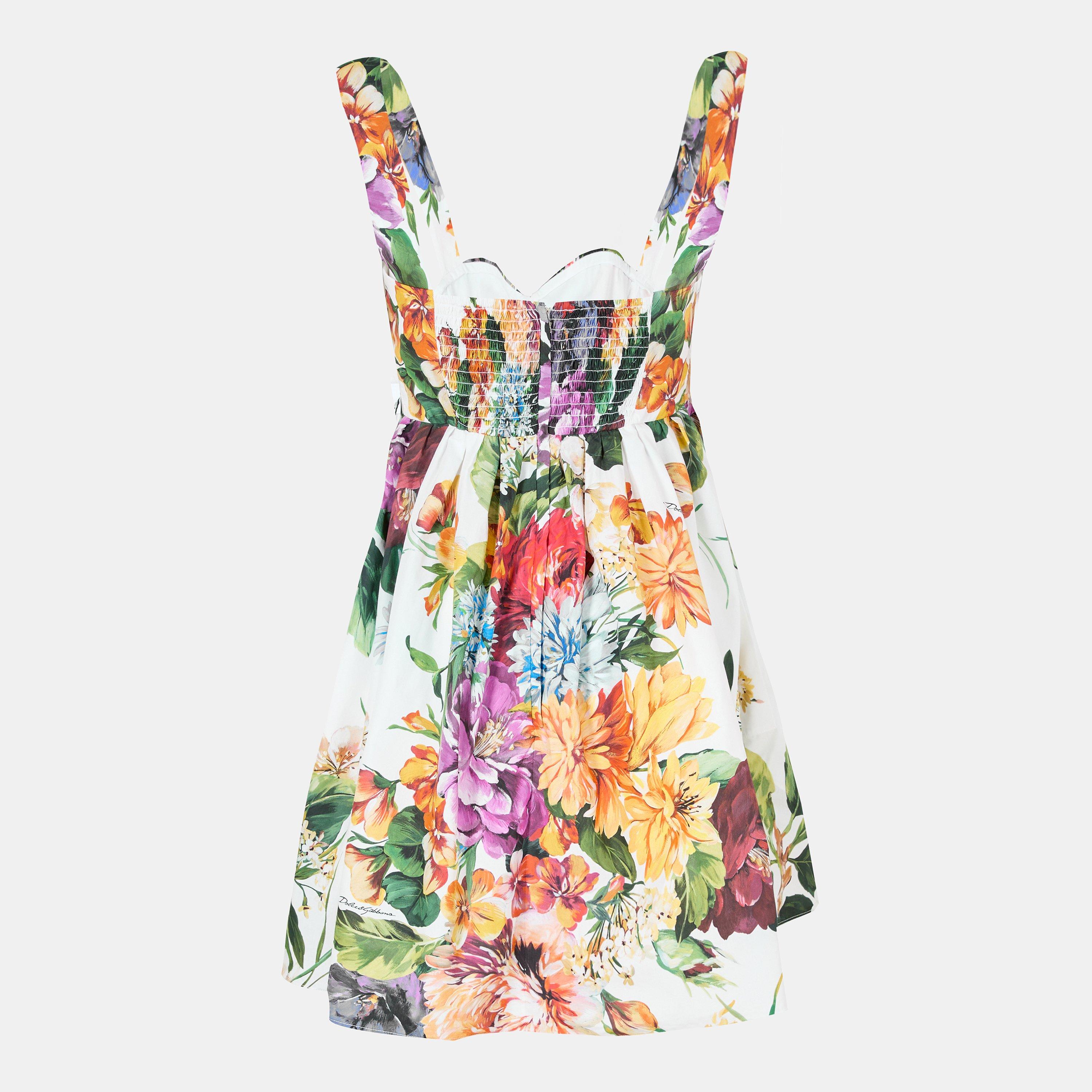 Fiori - Dolce and Gabbana - Women's Mini Dress - 2