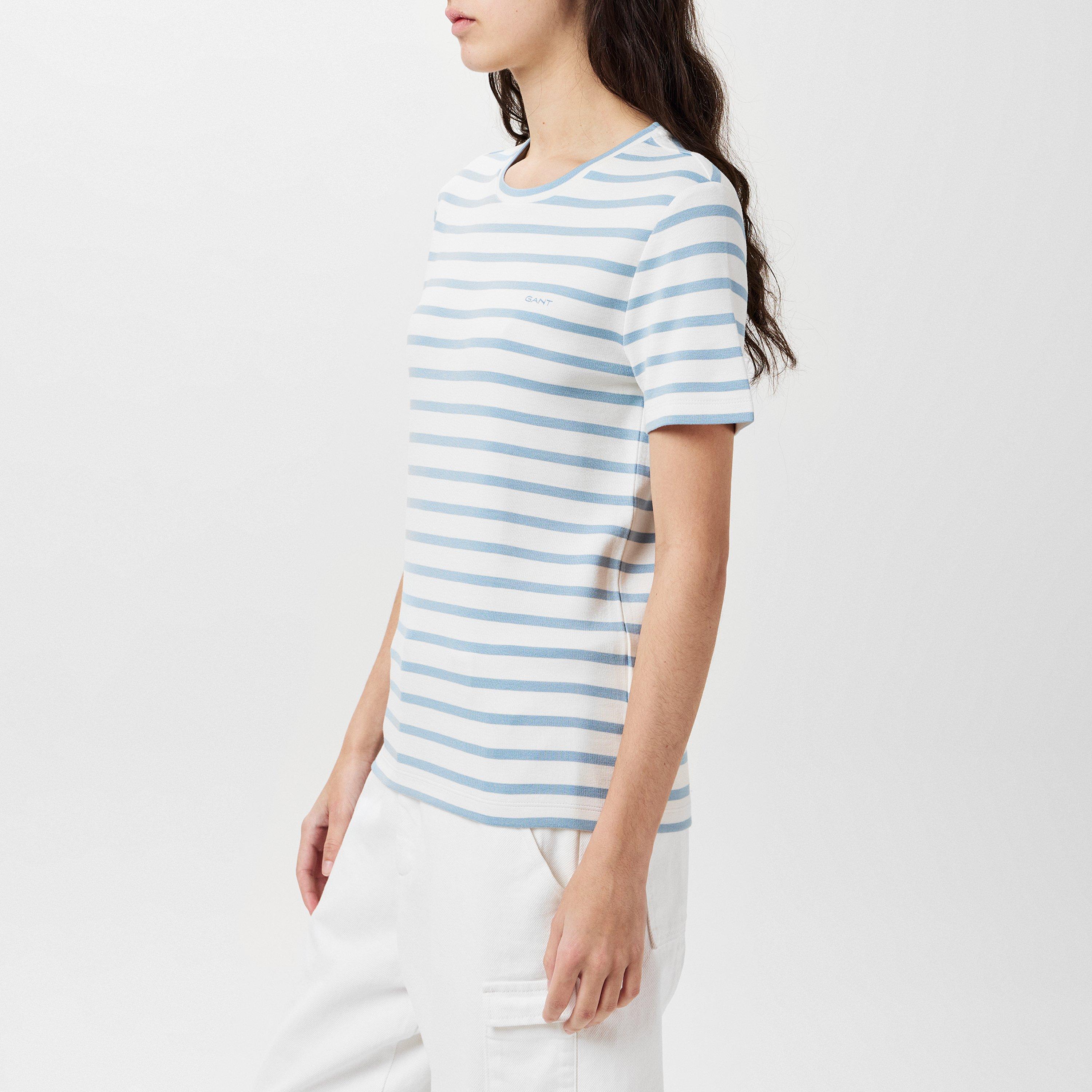 Dueblå - Gant - Striped T-Shirt - 2