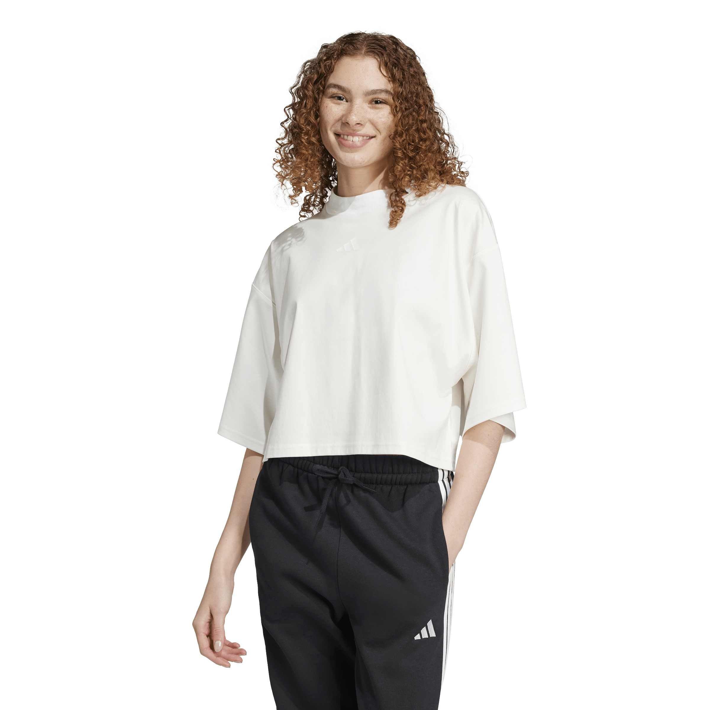 Bijela - adidas - Adidas W Ce Q2 Tee Ld99 - 2