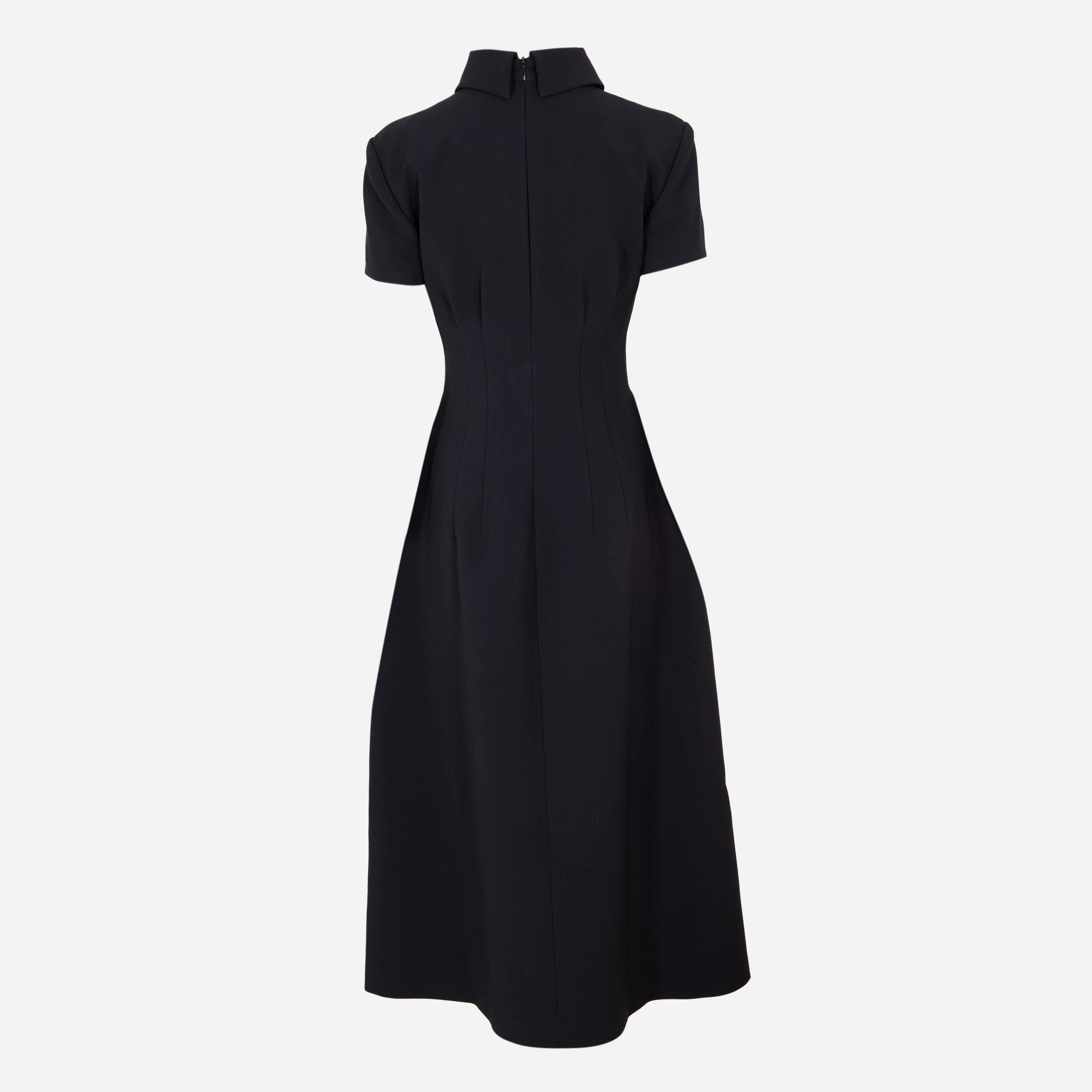 Navy - Odd Muse - The Ultimate Muse Collared Midi Dress - 2