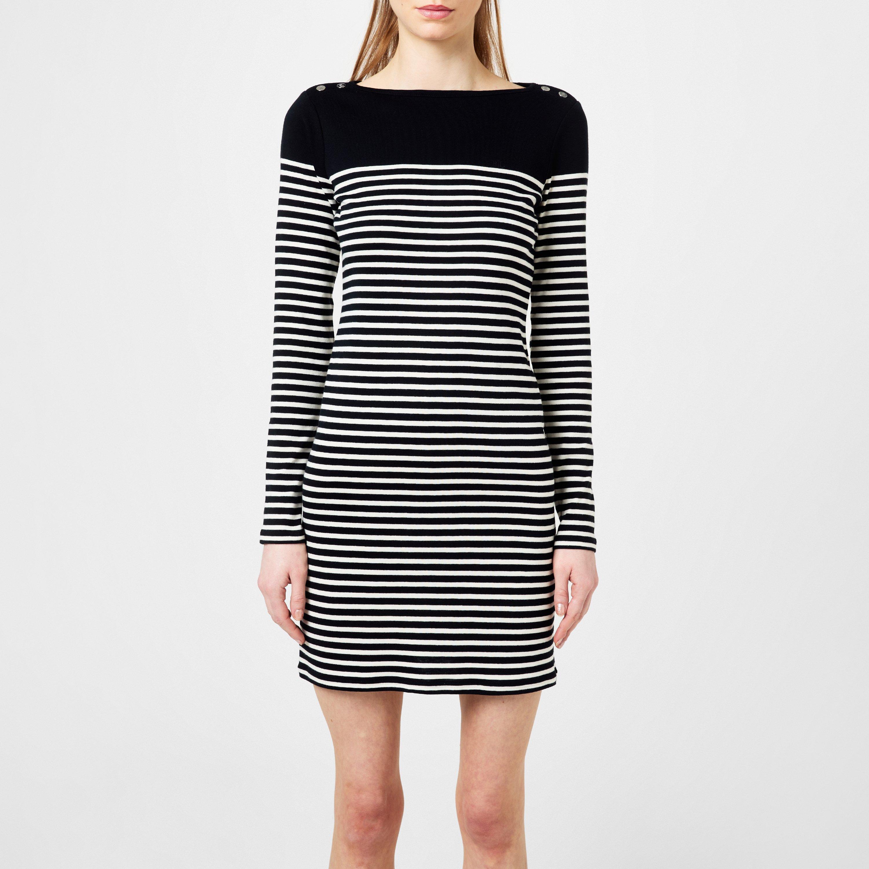 Black/Cream - Lauren by Ralph Lauren - Zakaree Dress - 2