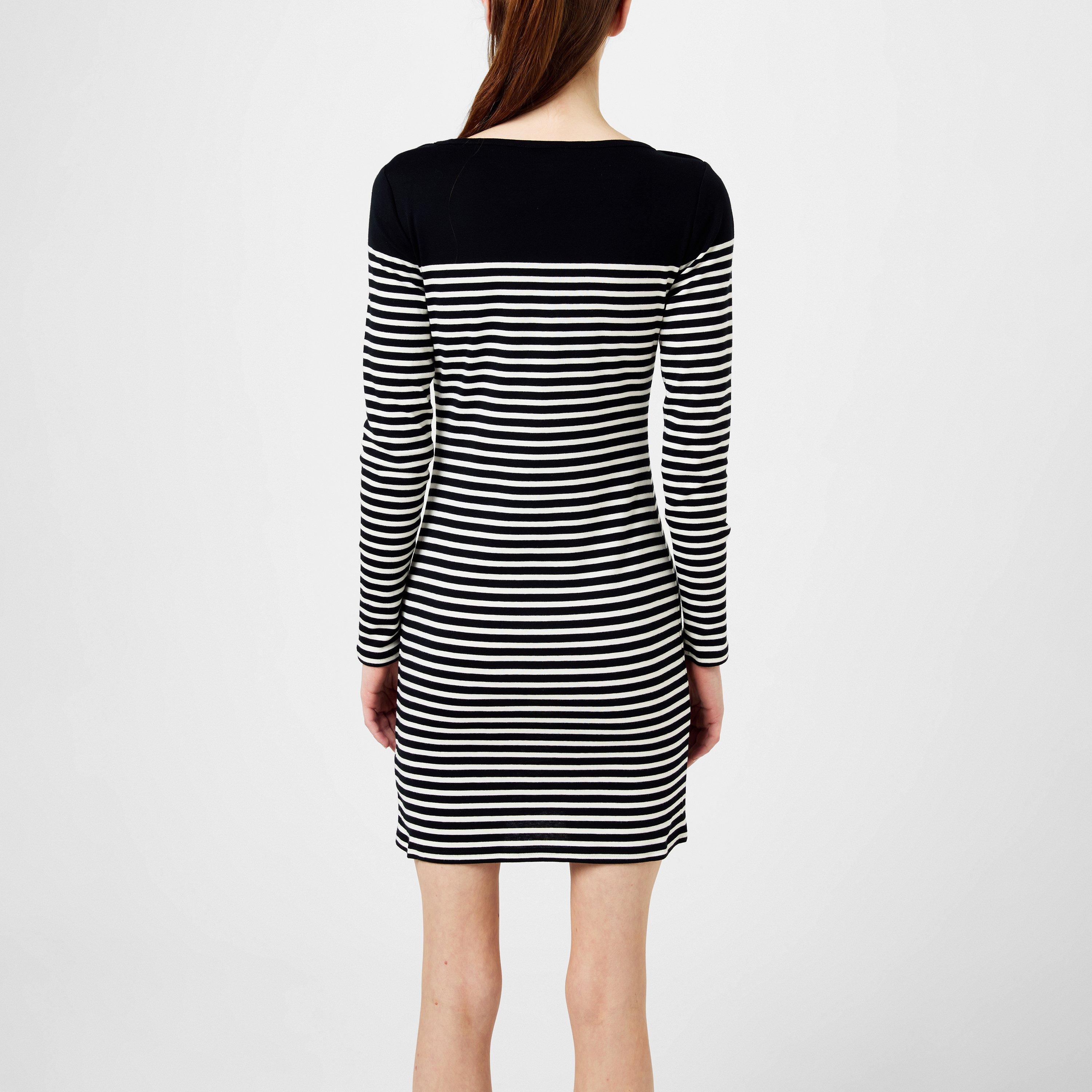 Black/Cream - Lauren by Ralph Lauren - Zakaree Dress - 4