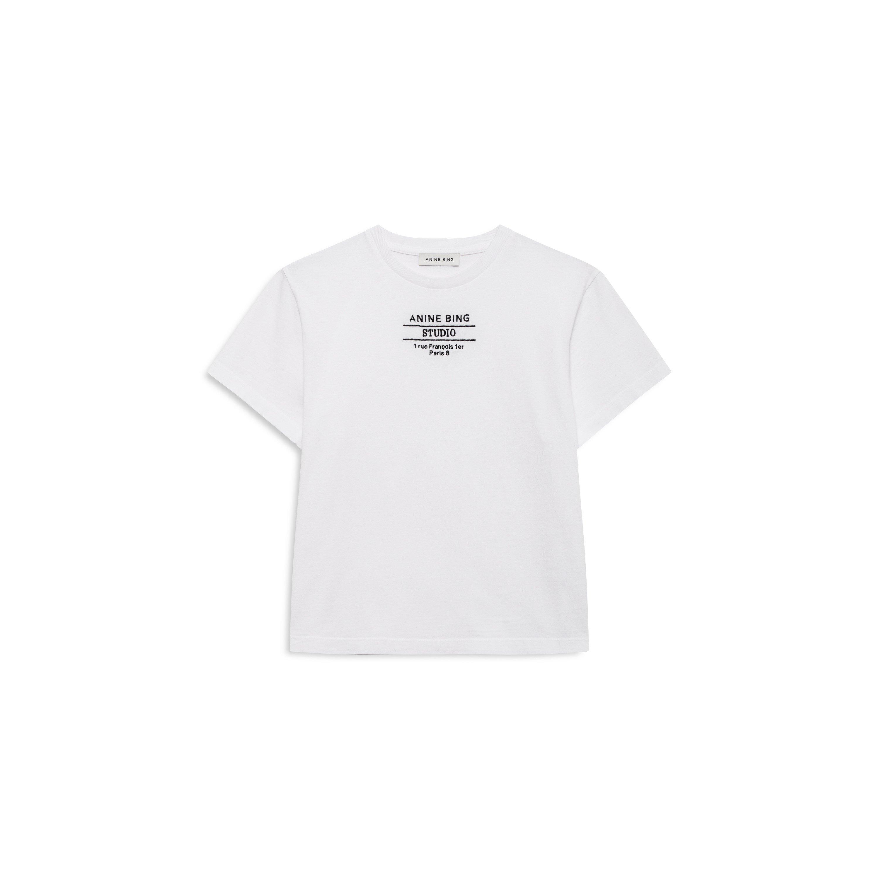 White - Anine Bing - Anine Shelly Tee Ld64 - 5