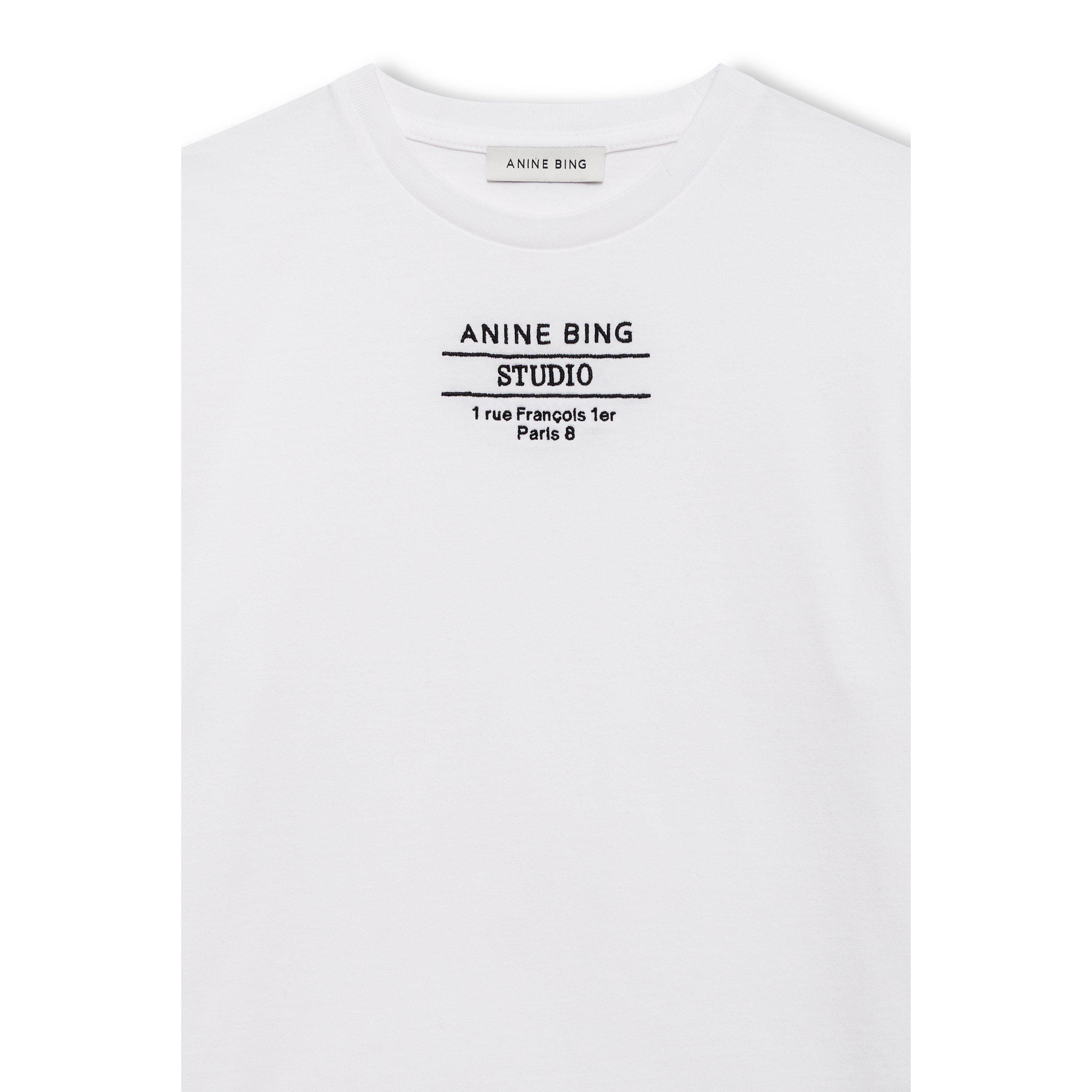 White - Anine Bing - Anine Shelly Tee Ld64 - 6