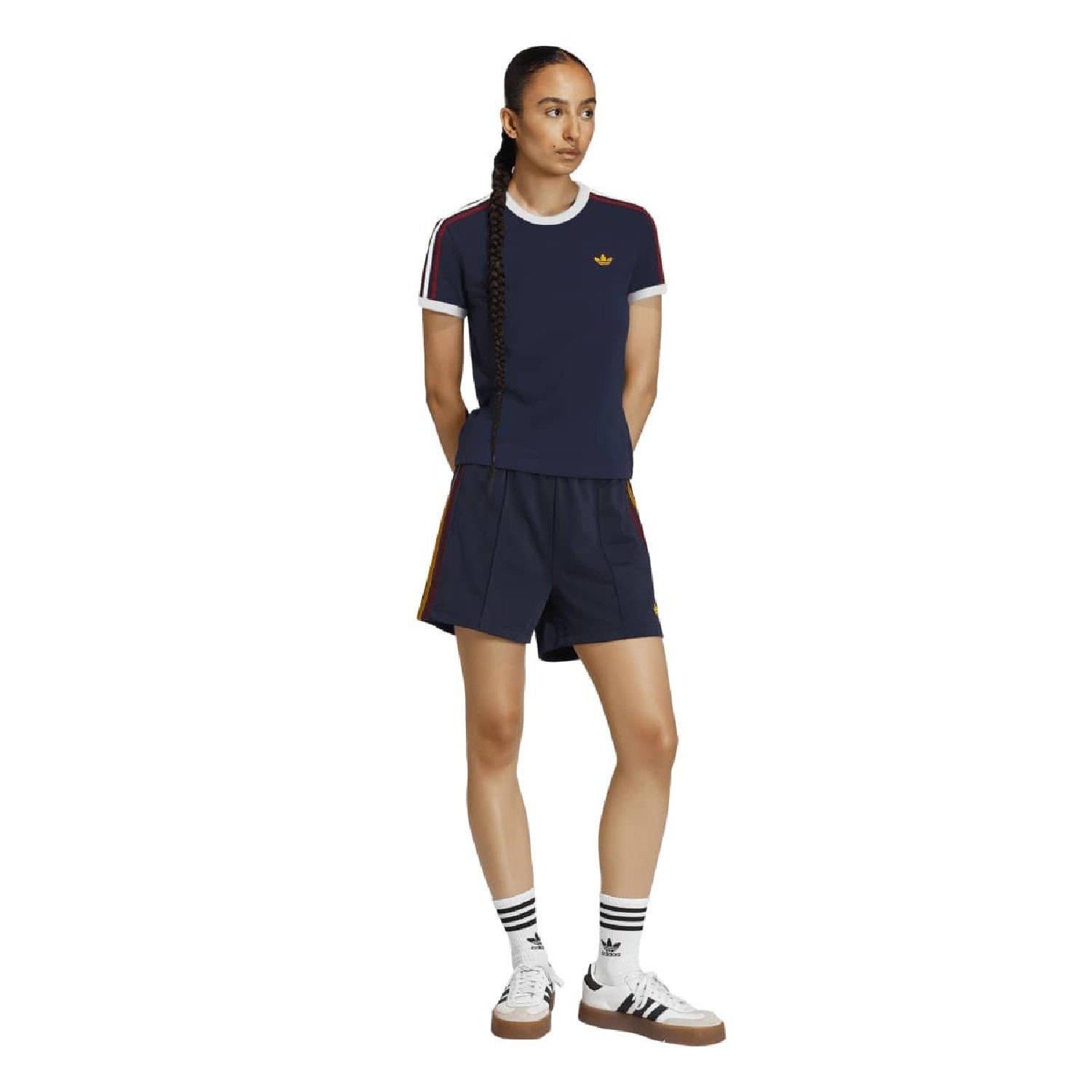 night indigo - adidas Originals - adidas Originals 3- Stripes Slim T- Shirt - 4