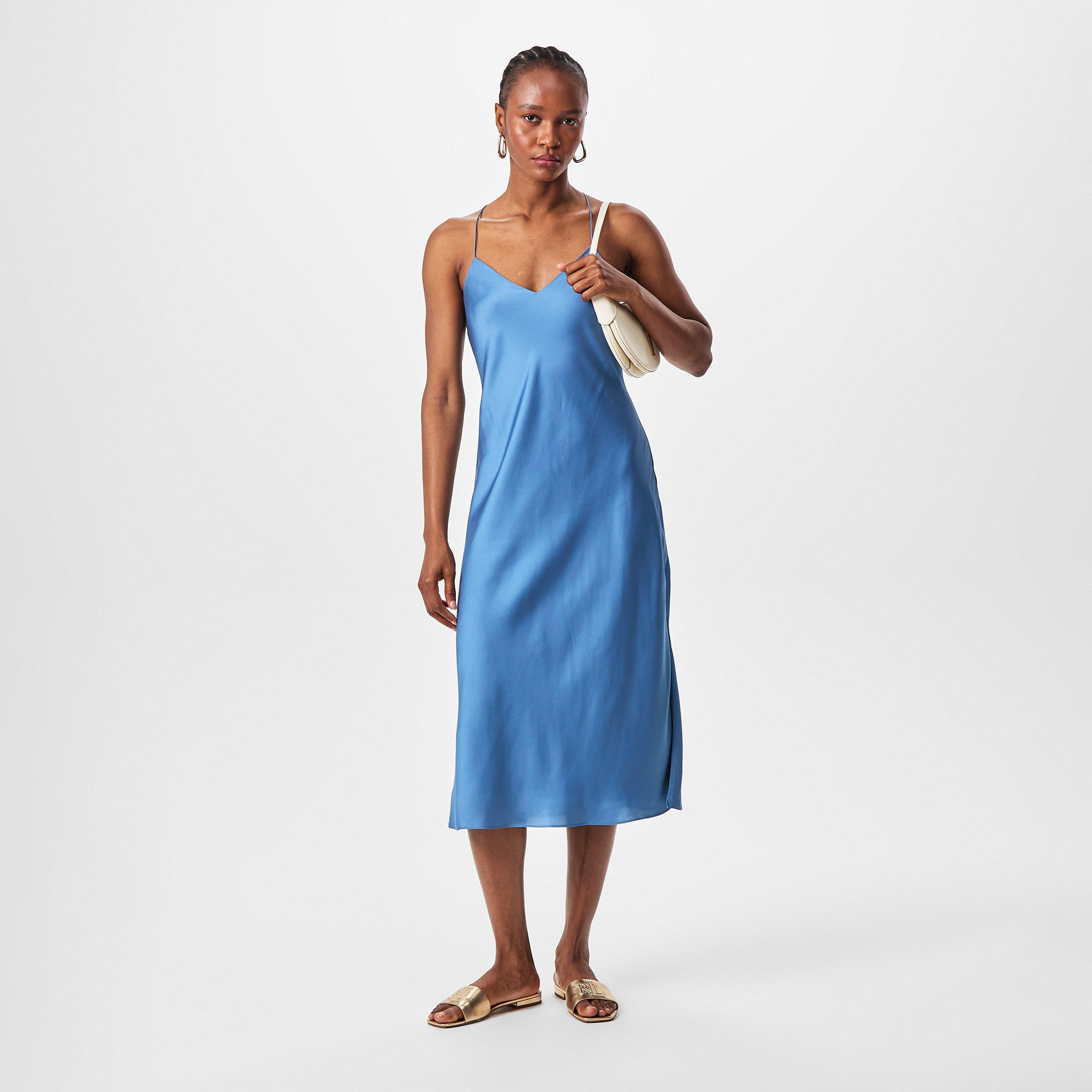 Pale Azure - Lauren by Ralph Lauren - Nokithe Midi Dress - 5