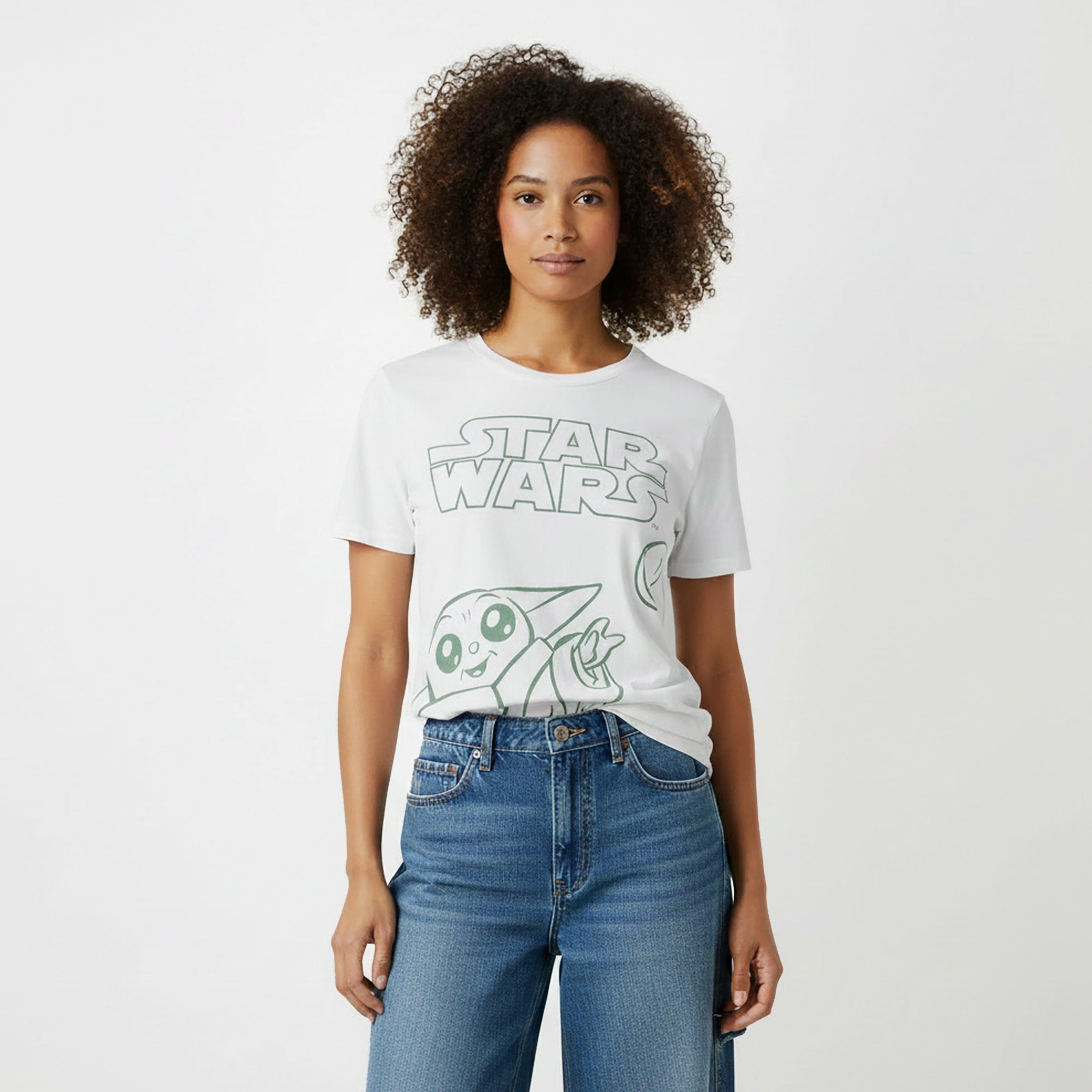 Grogu - Character - Womens Disney Short Sleeve Shirt - 3