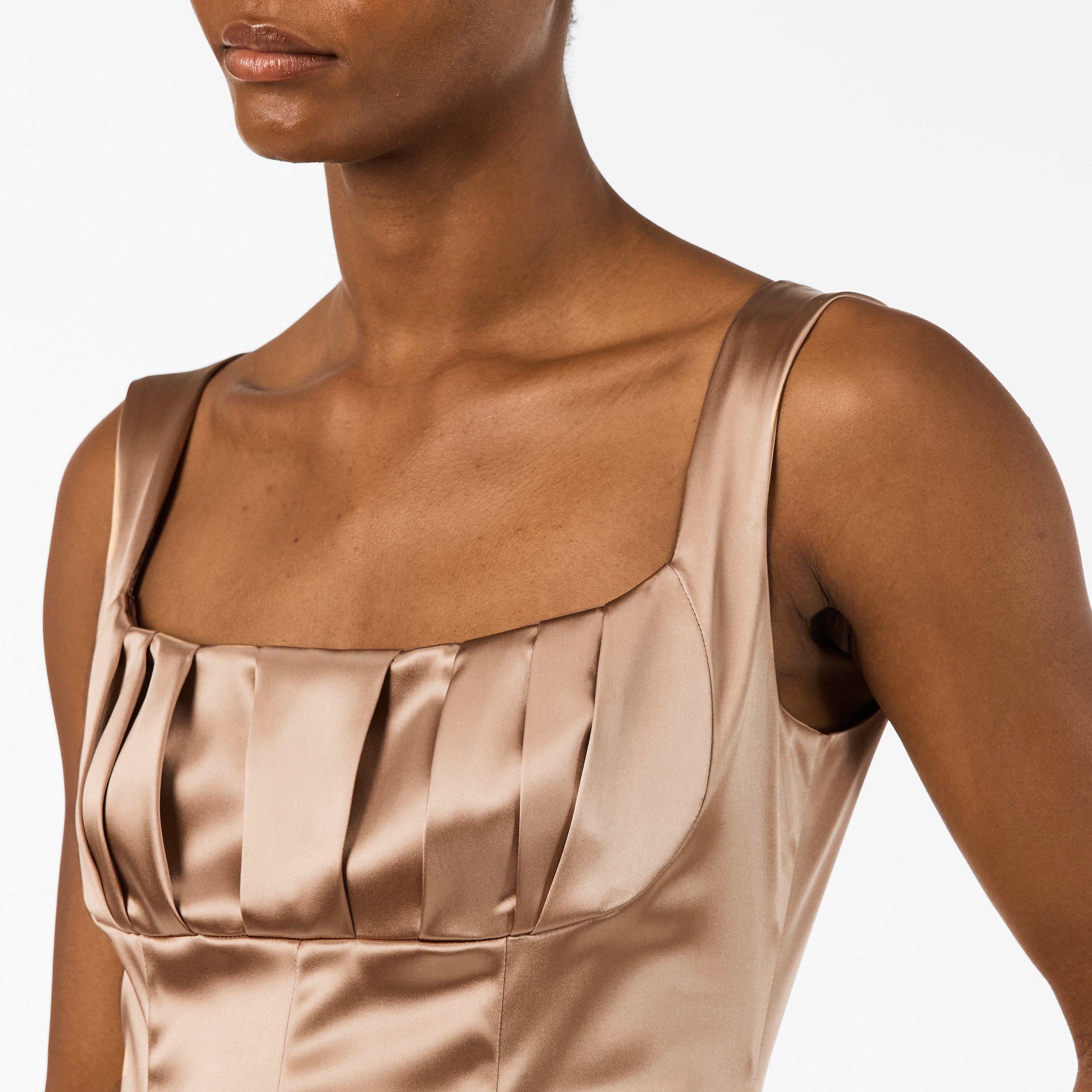 Ecru - Dolce and Gabbana - Women's A Line Dress - 5