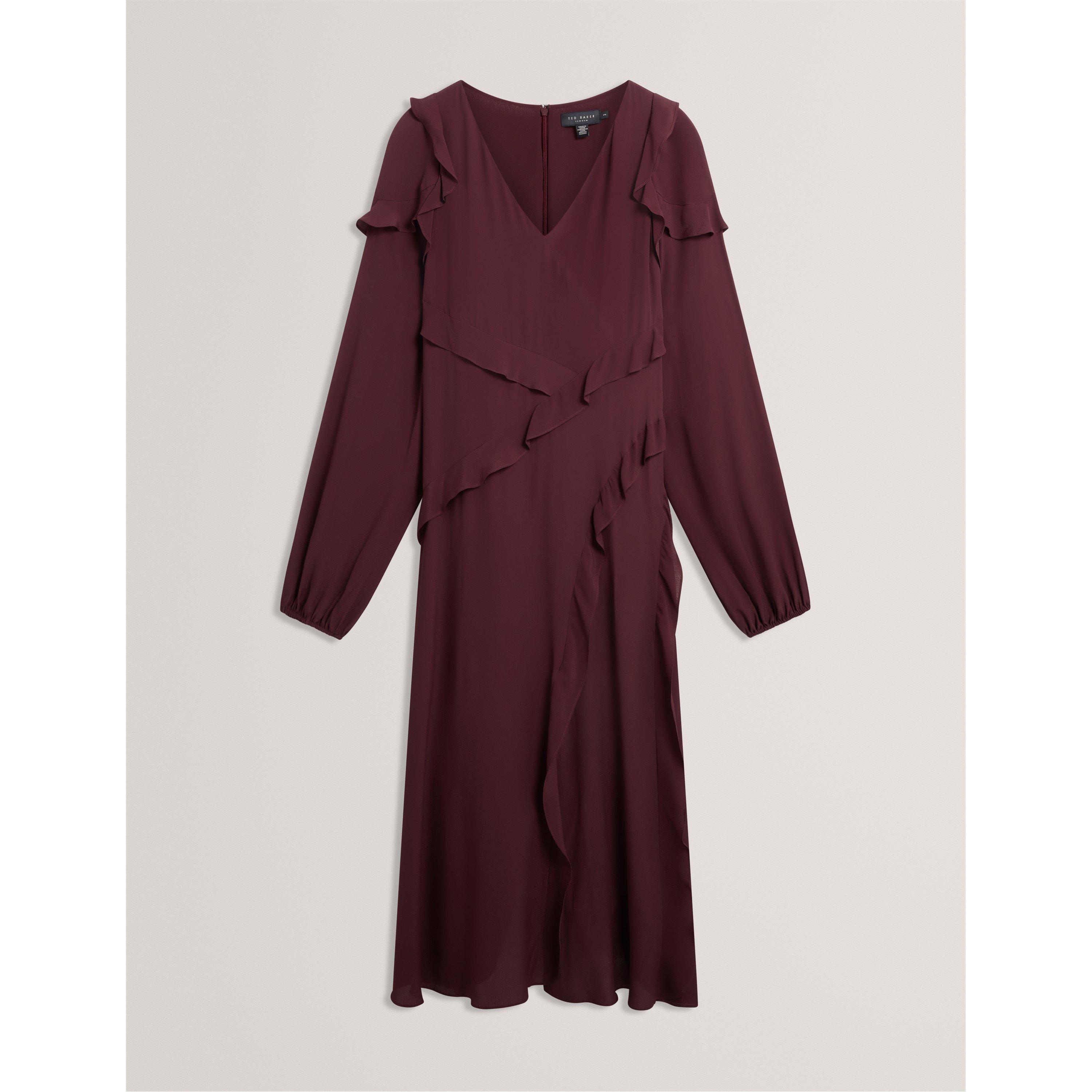 Ted Baker Women's Long-Sleeve Midi Tea Dress | Cruise Fashion Ted Baker Women's Long-Sleeve Midi Tea Dress | Cruise Fashion