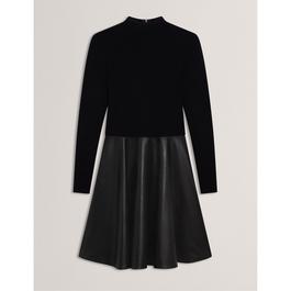 Ted Baker Women's Faux Midi A-Line Dress