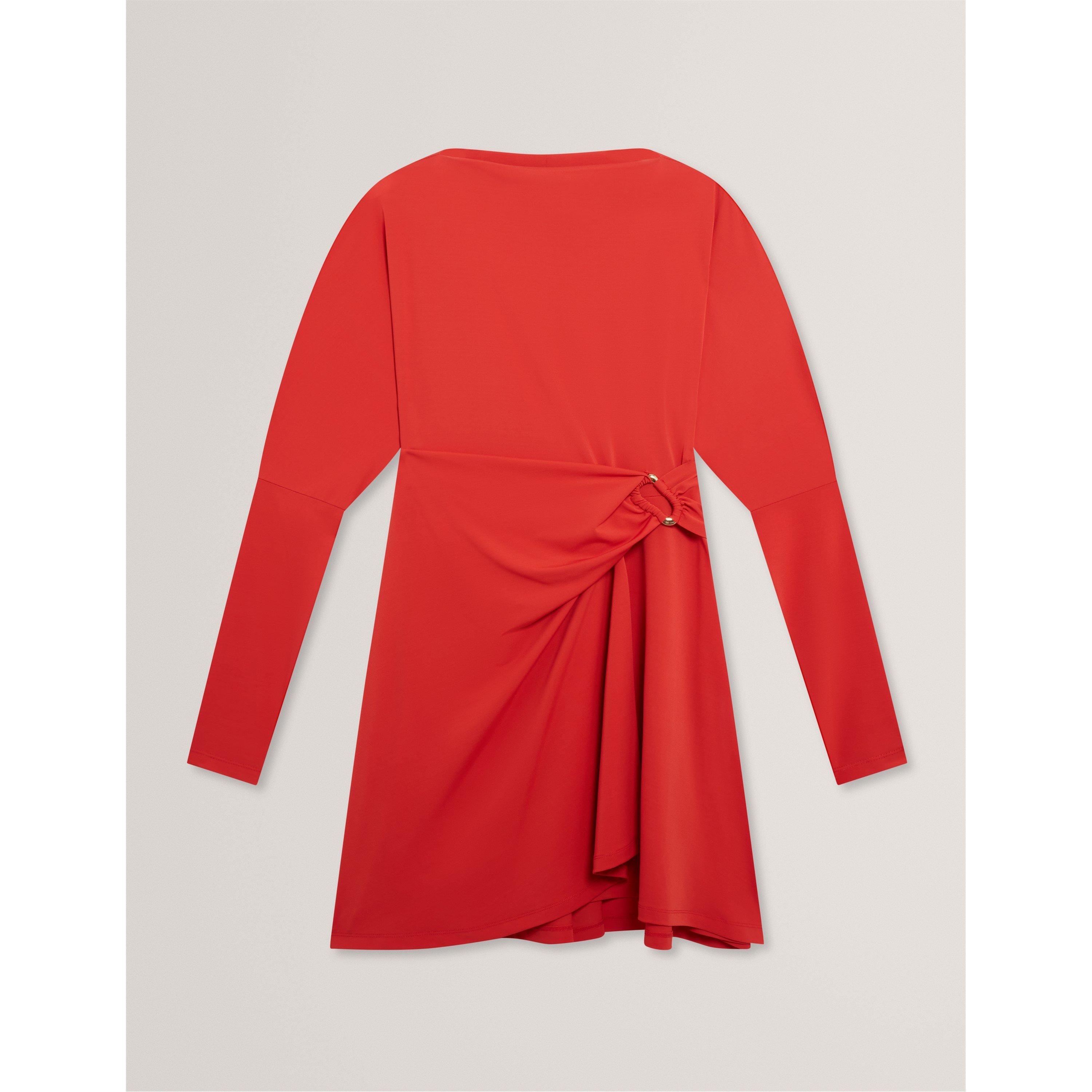 Ted Baker Women's Wrap Mini Dress - Bur-Orange - 12 (M)