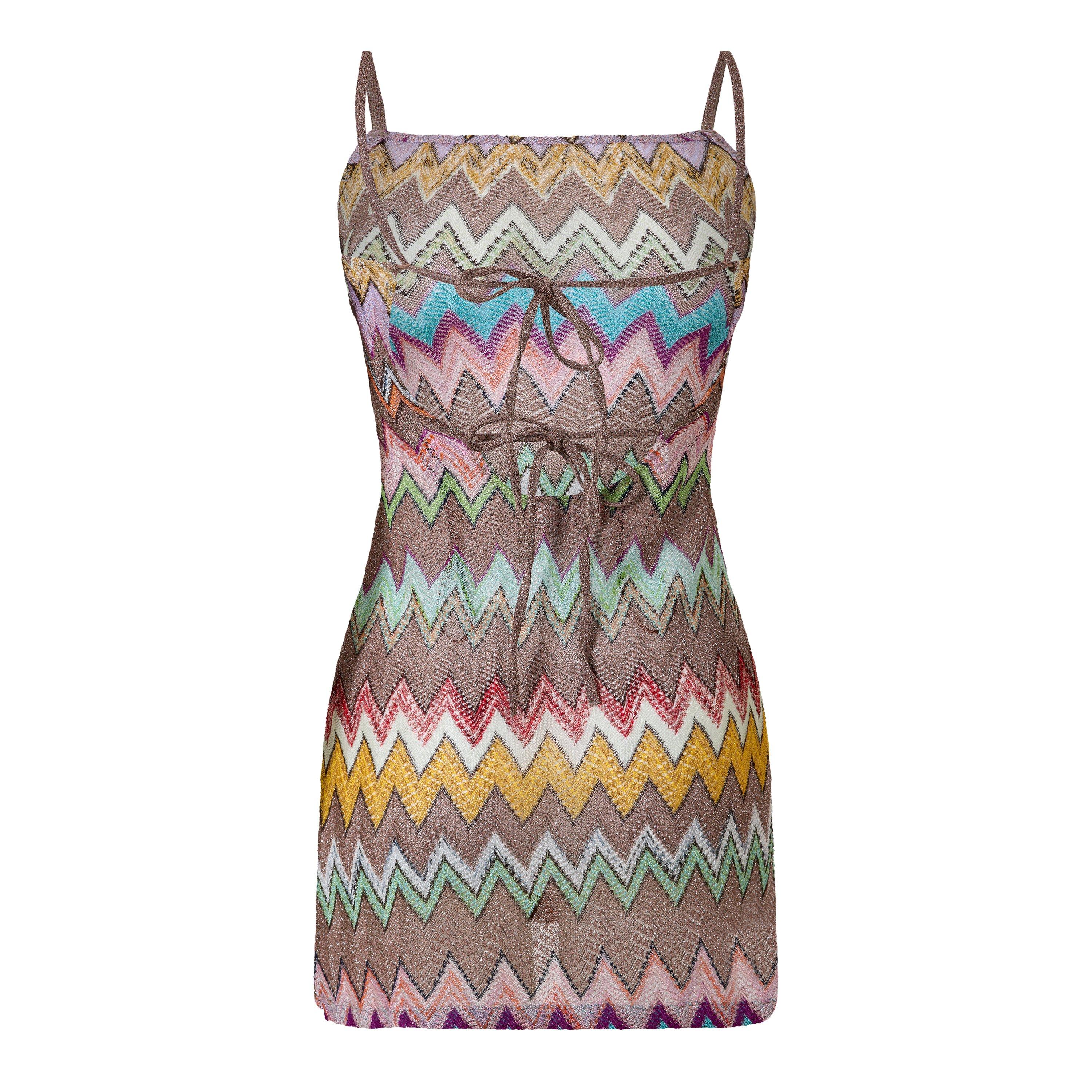 Dark Multi - Missoni - MiB Cover Up Strp Dr Ld62 - 2