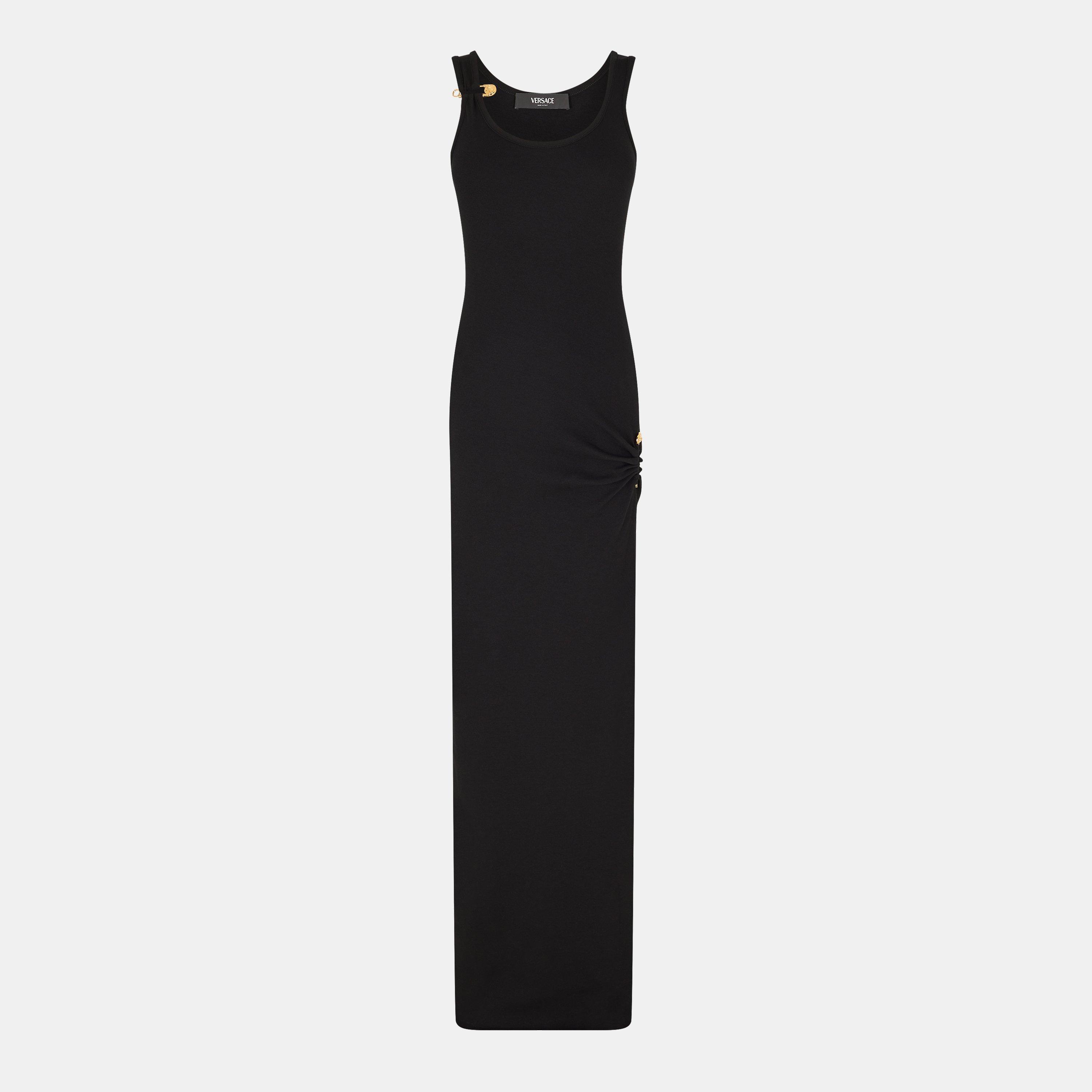 Black - Versace - Women's Long Maxi Dress - 1