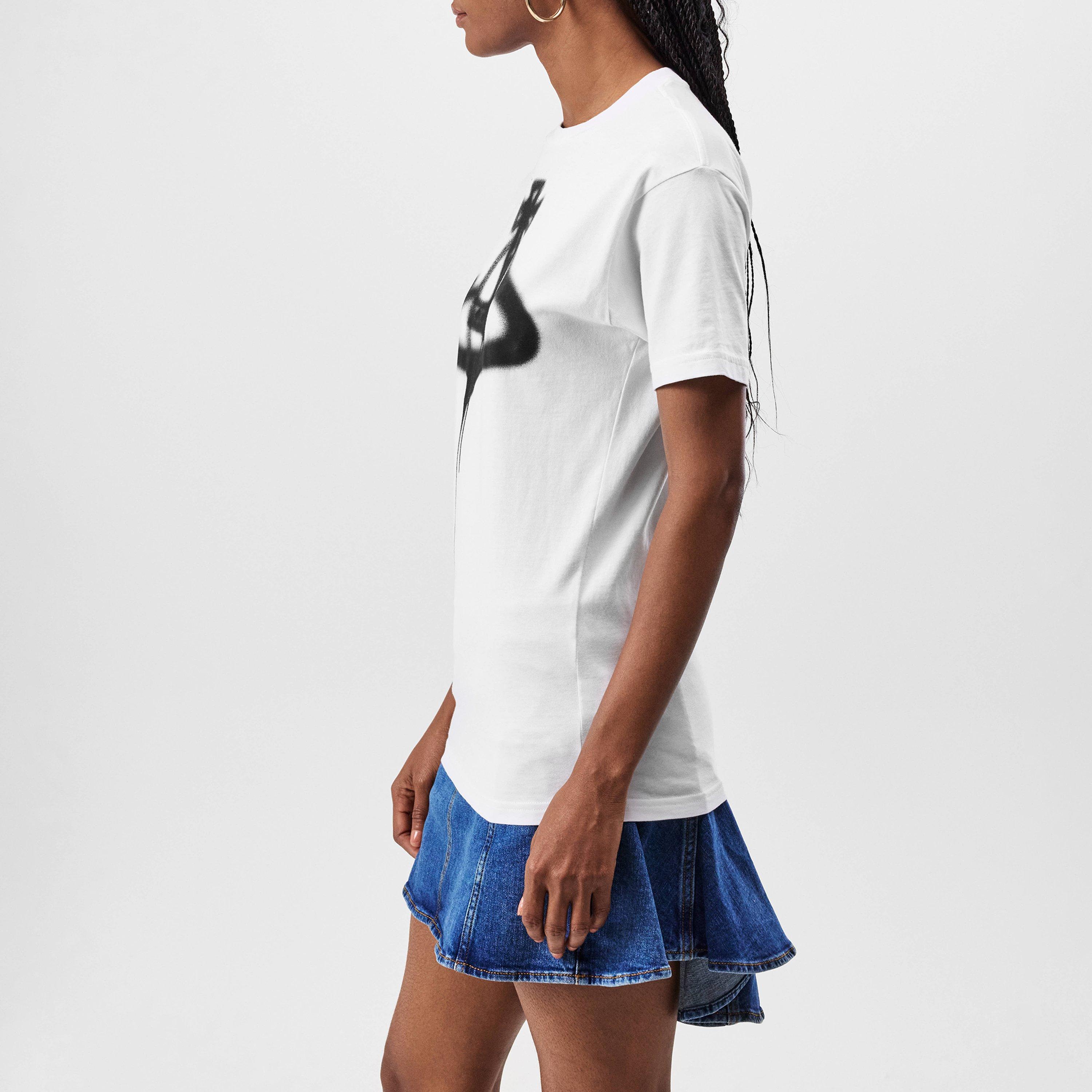 White - Vivienne Westwood - Spray Orb T-Shirt - 5