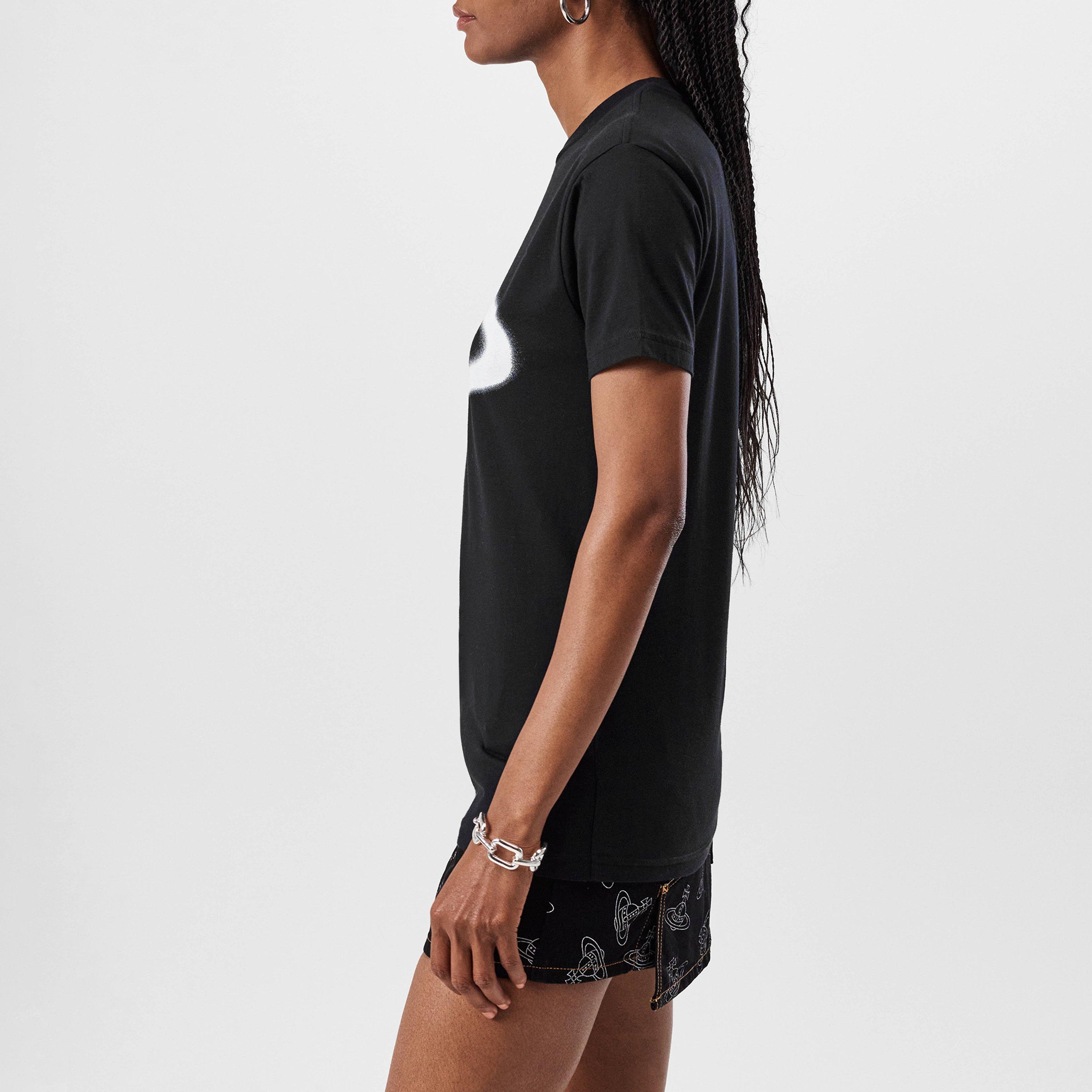 Black - Vivienne Westwood - Spray Orb T-Shirt - 2