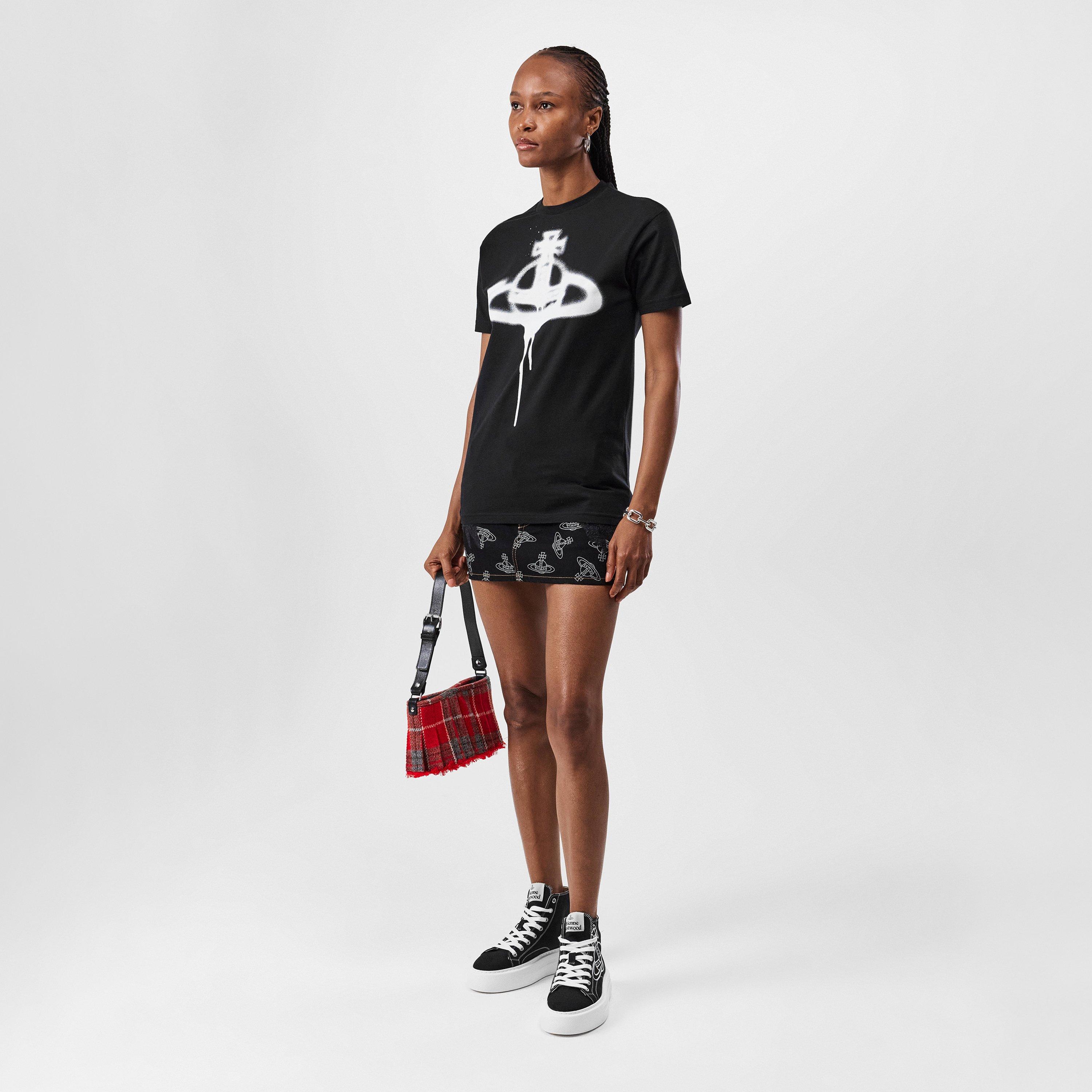 Black - Vivienne Westwood - Spray Orb T-Shirt - 6