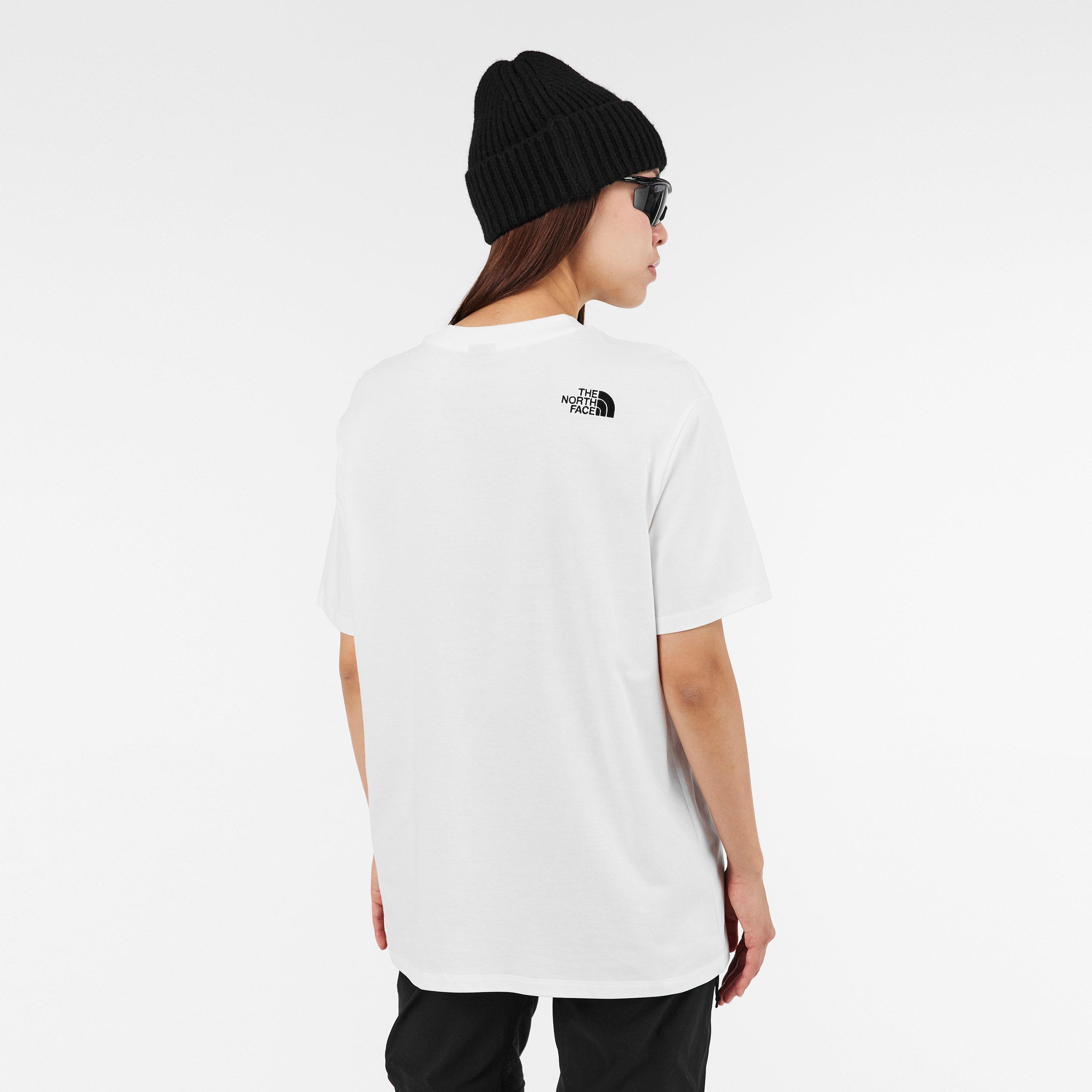 White - The North Face - Women's Essential Cotton Oversized T-Shirt - 4