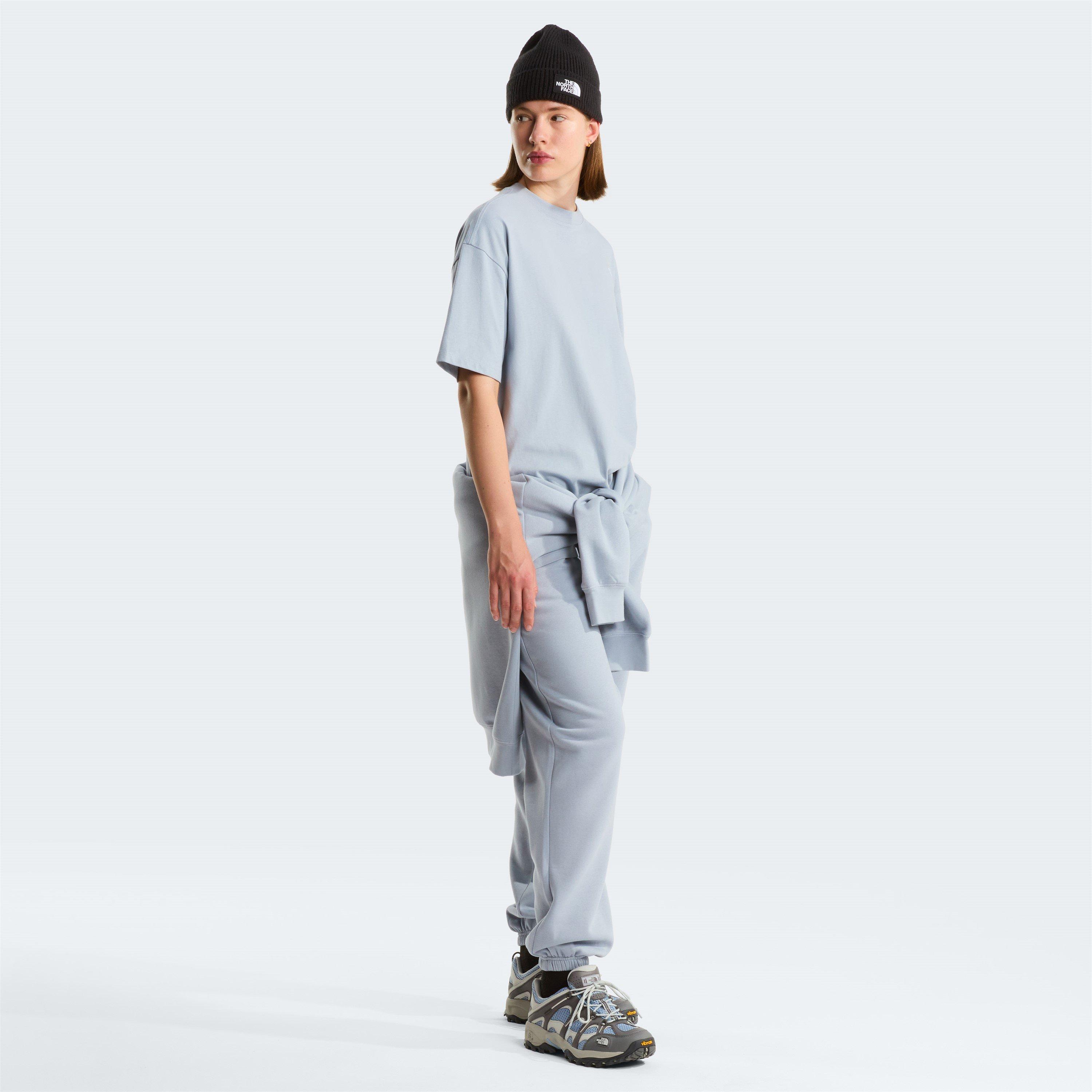 Frostgrå - The North Face - Women's Essential Cotton Oversized T-Shirt - 5