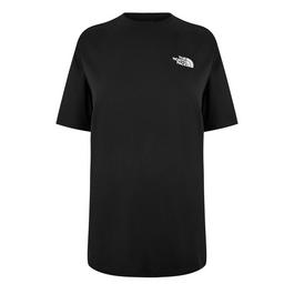 The North Face W S/S Essential Oversize Tee White