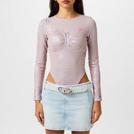 Diesel De Nikki Metallic Bodysuit