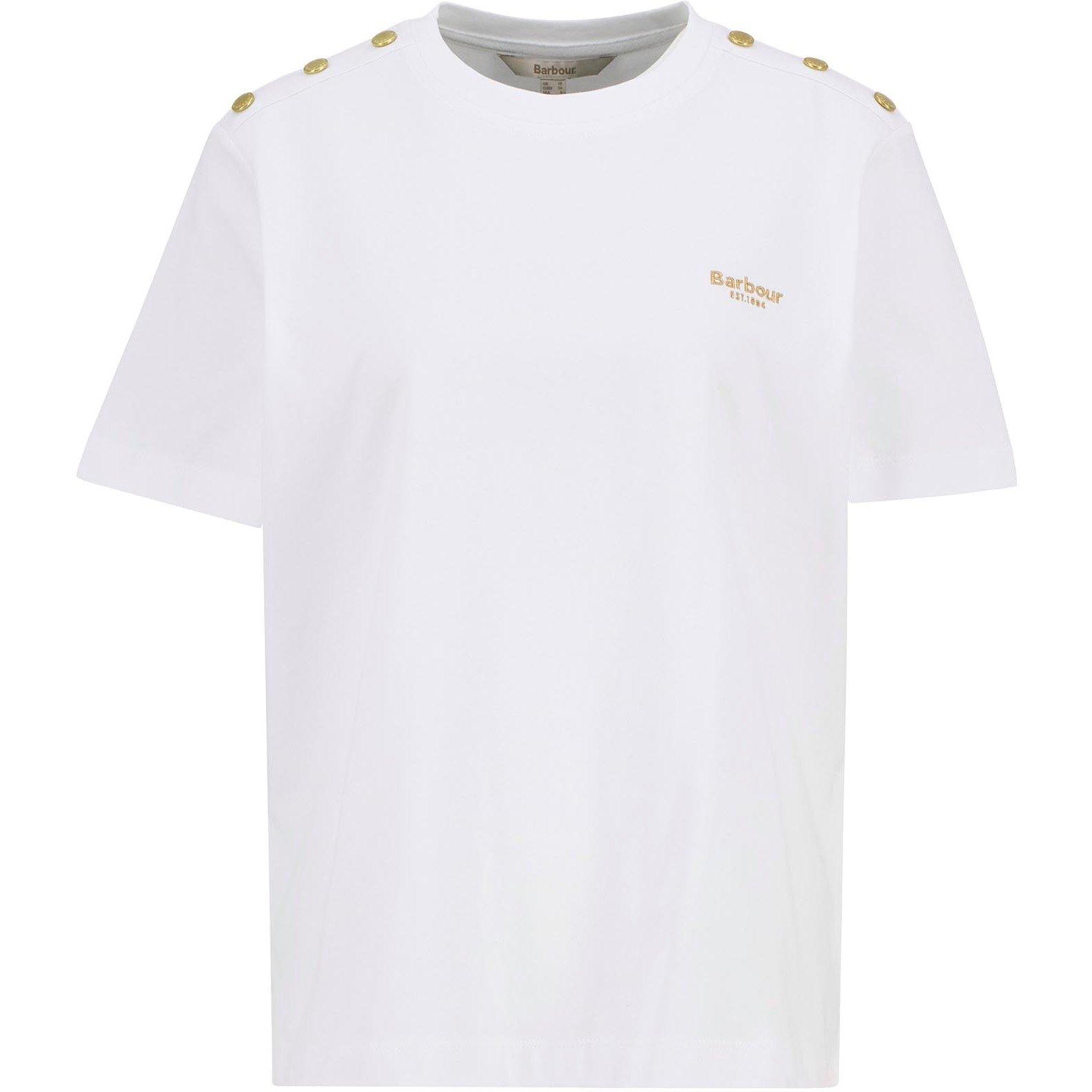 White - Barbour - Women's Marla T-Shirt - 1