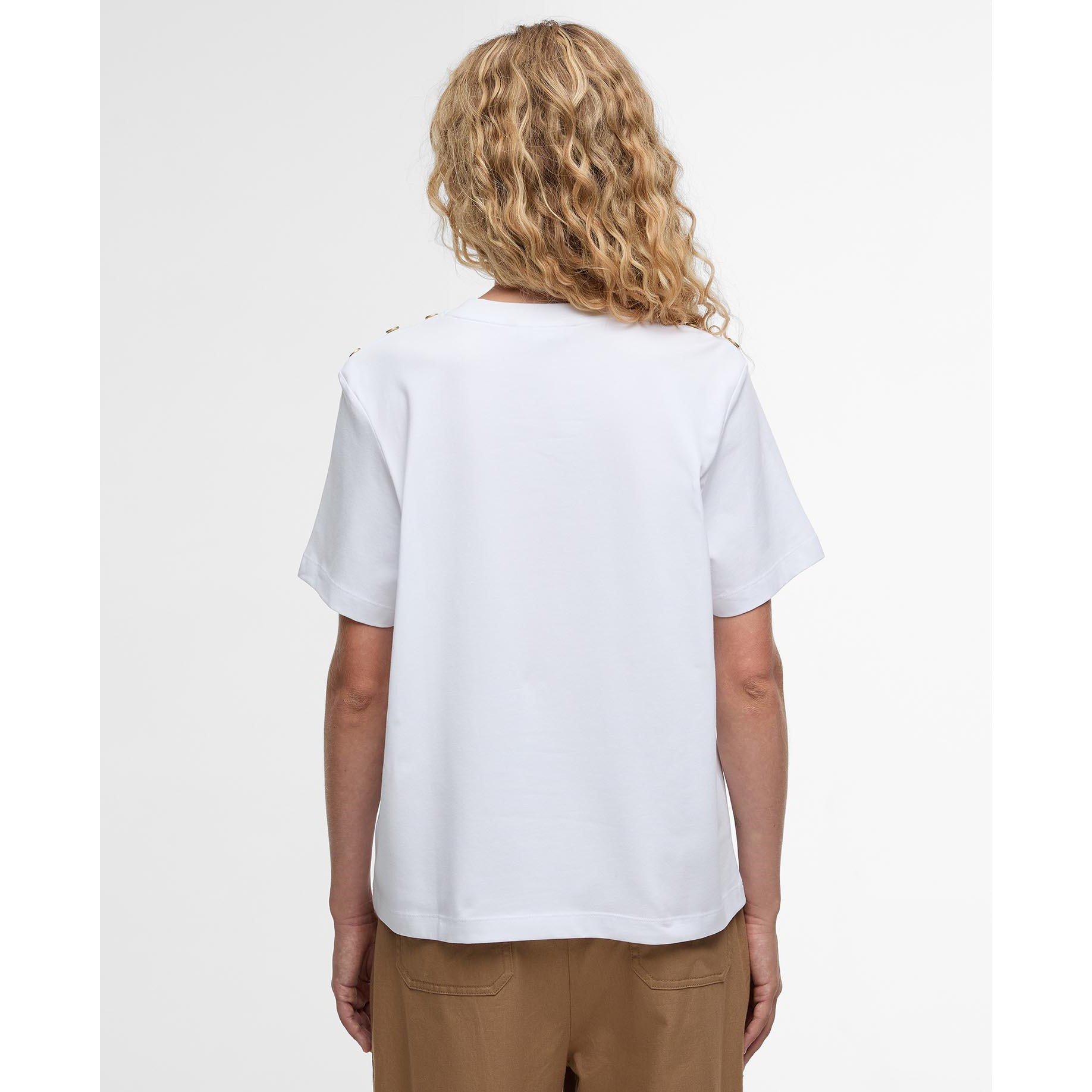 White - Barbour - Women's Marla T-Shirt - 3