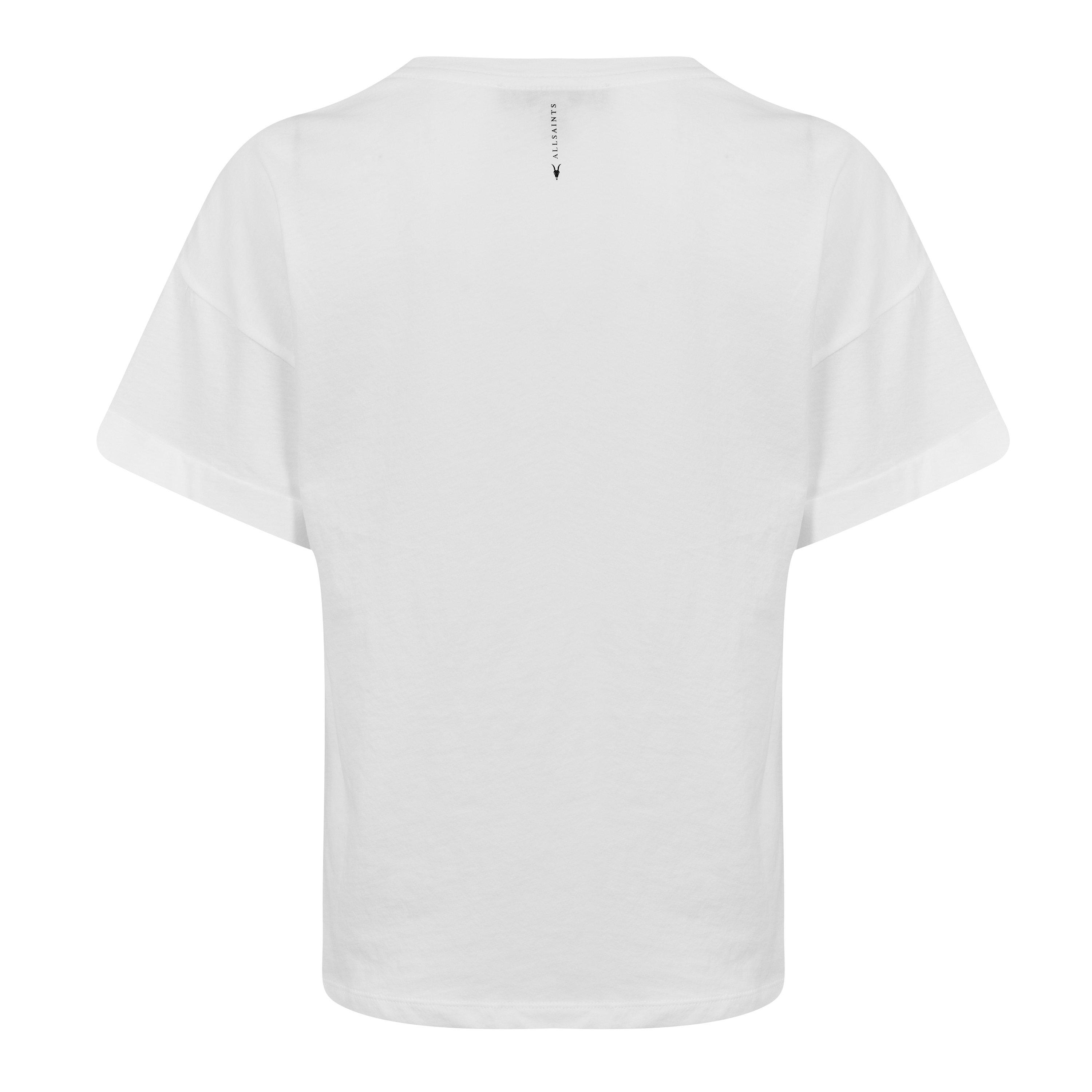 White - AllSaints - Women's Briar Regular Fit T-Shirt - 2