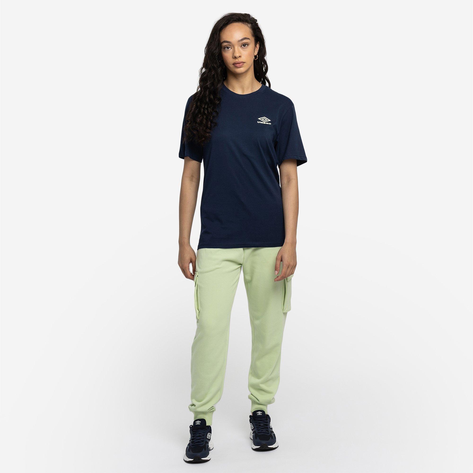 Indigo/Seafoam - Umbro - Boyfriend T-Shirt Womens - 4
