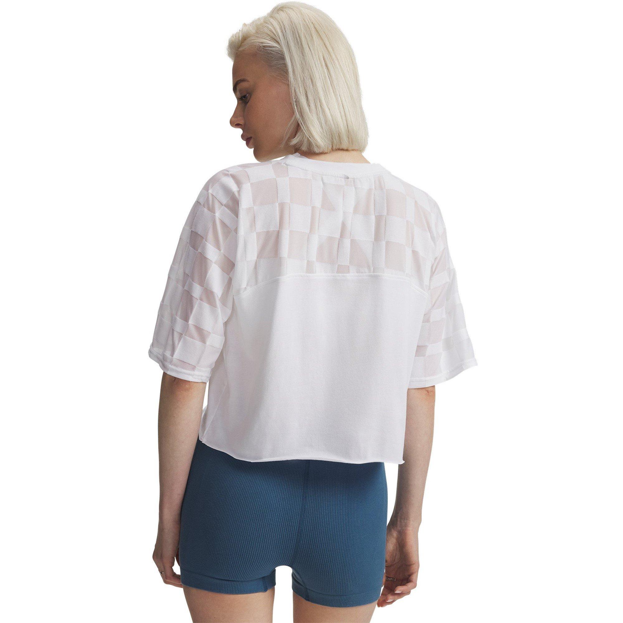 White/Wham Blue - Under Armour - UA Burnout 96 Tee Ld63 - 2