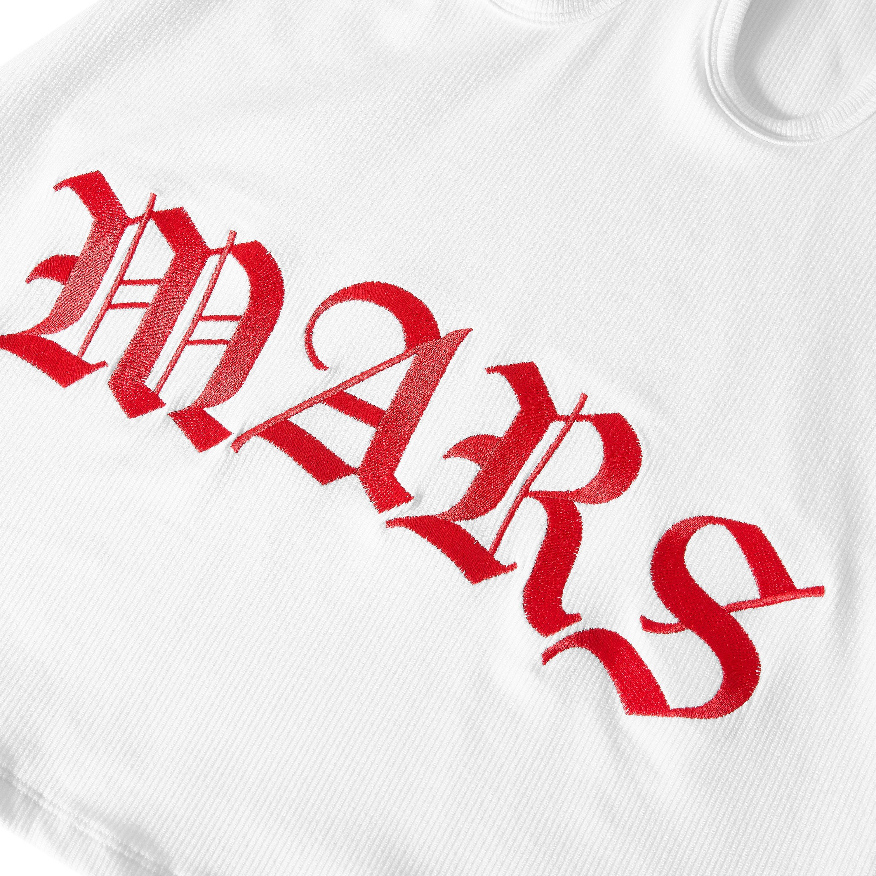 White Red - Mars The Label - MTL EMB Dress Ld64 - 4