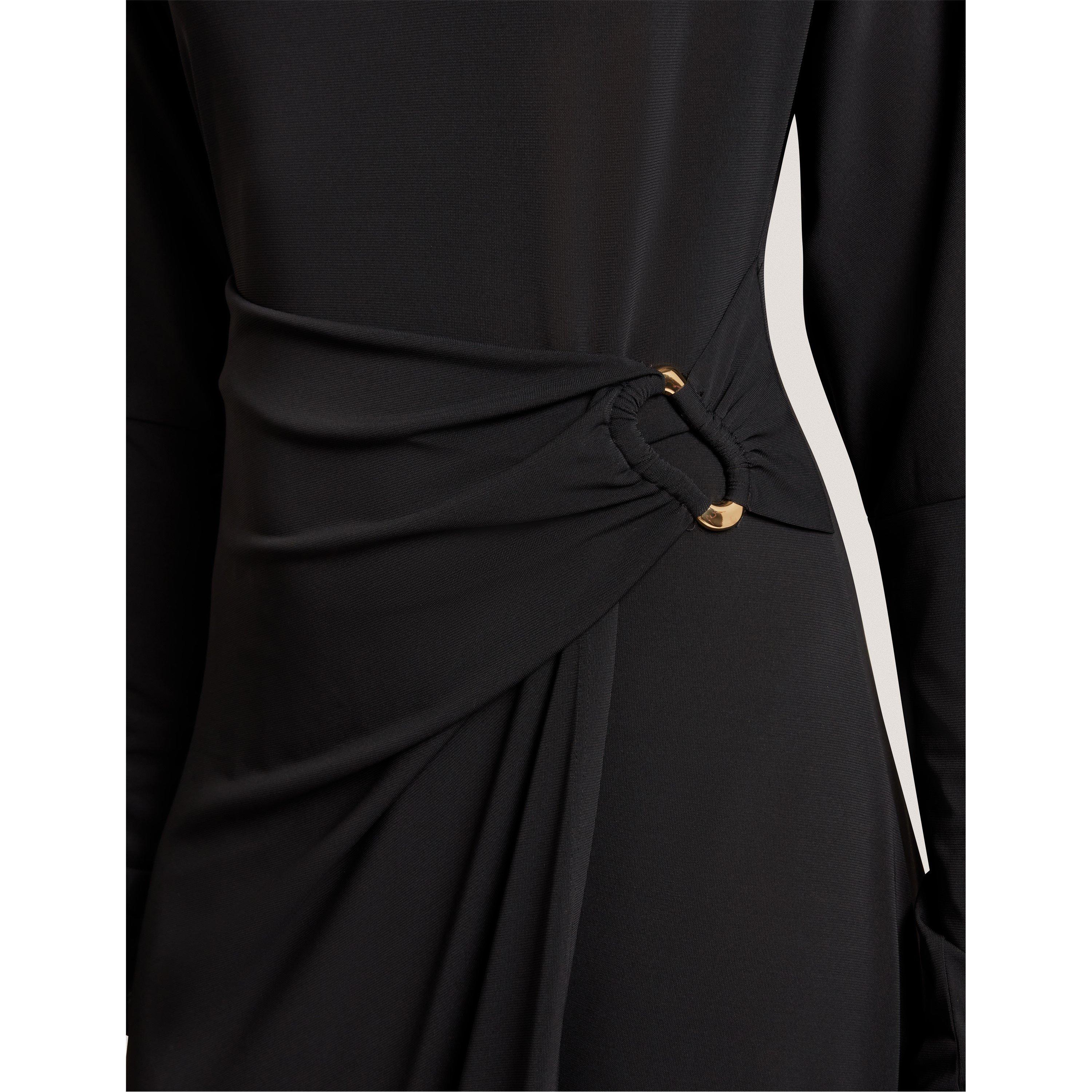 Zwart - Ted Baker - Ted Wrap midi dress Ld54 - 4