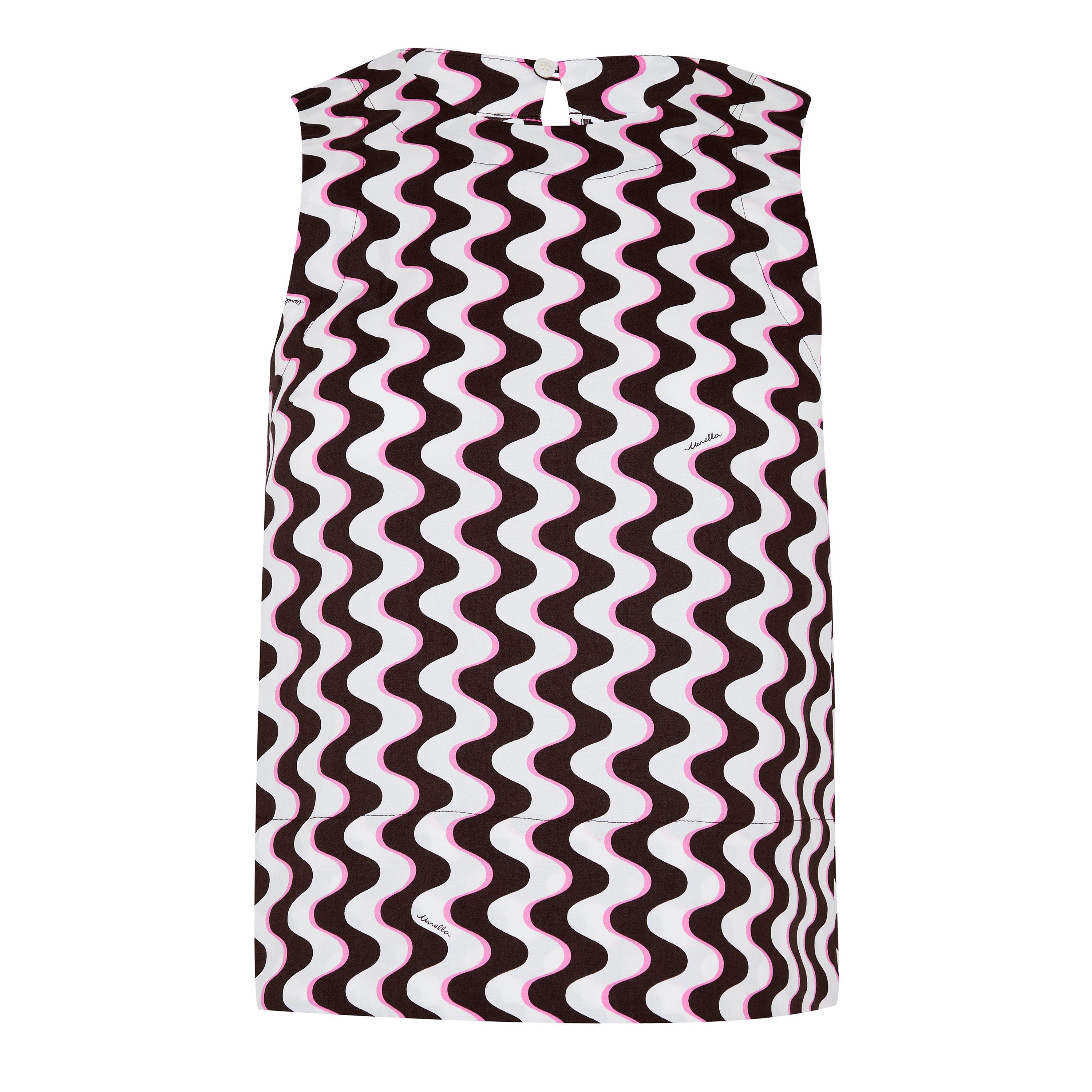 CHOCOLATE - Marella - Women's Ofanto Short-Sleeve Patterned Shirt - 5