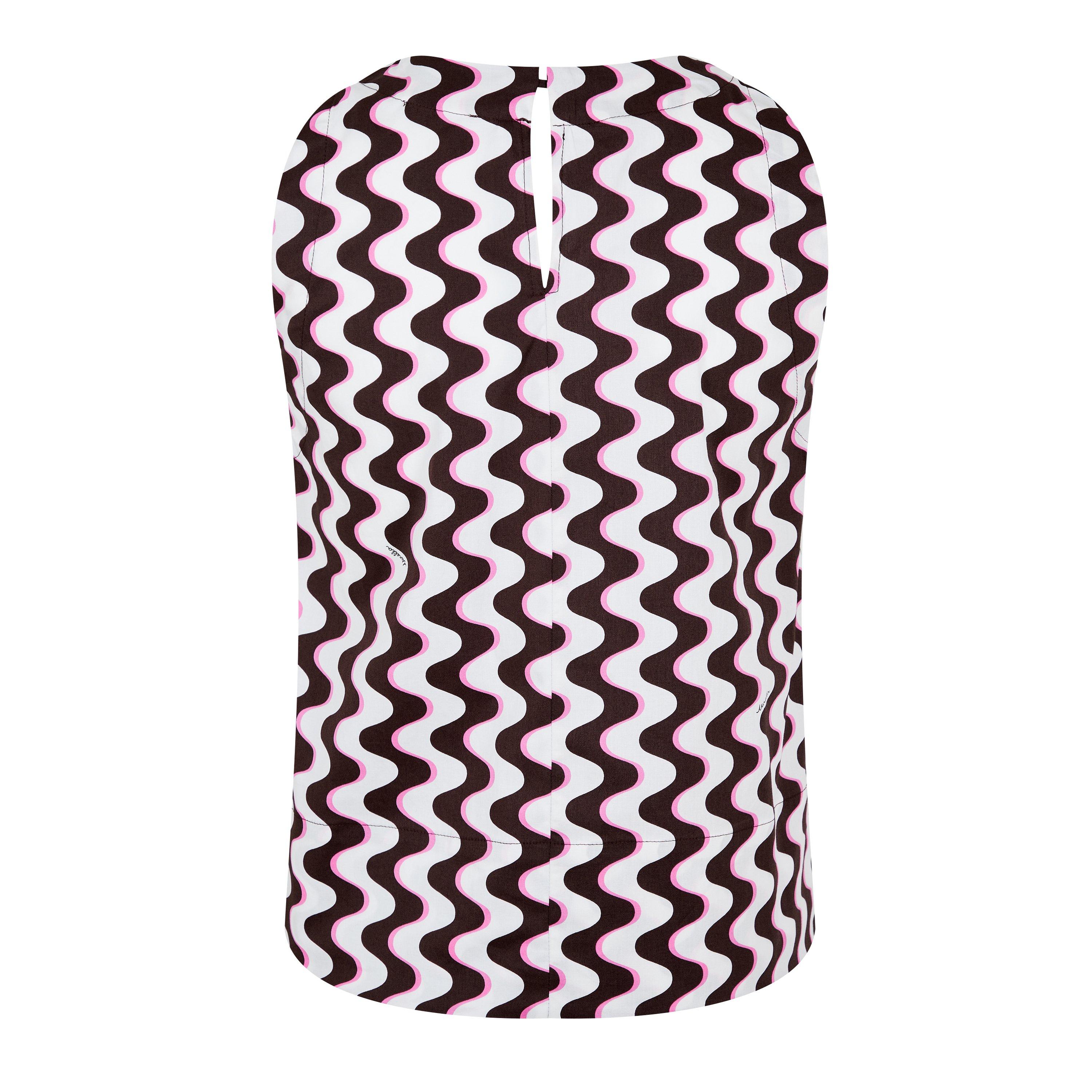 CHOCOLATE - Marella - Women's Ofanto Short-Sleeve Patterned Shirt - 6