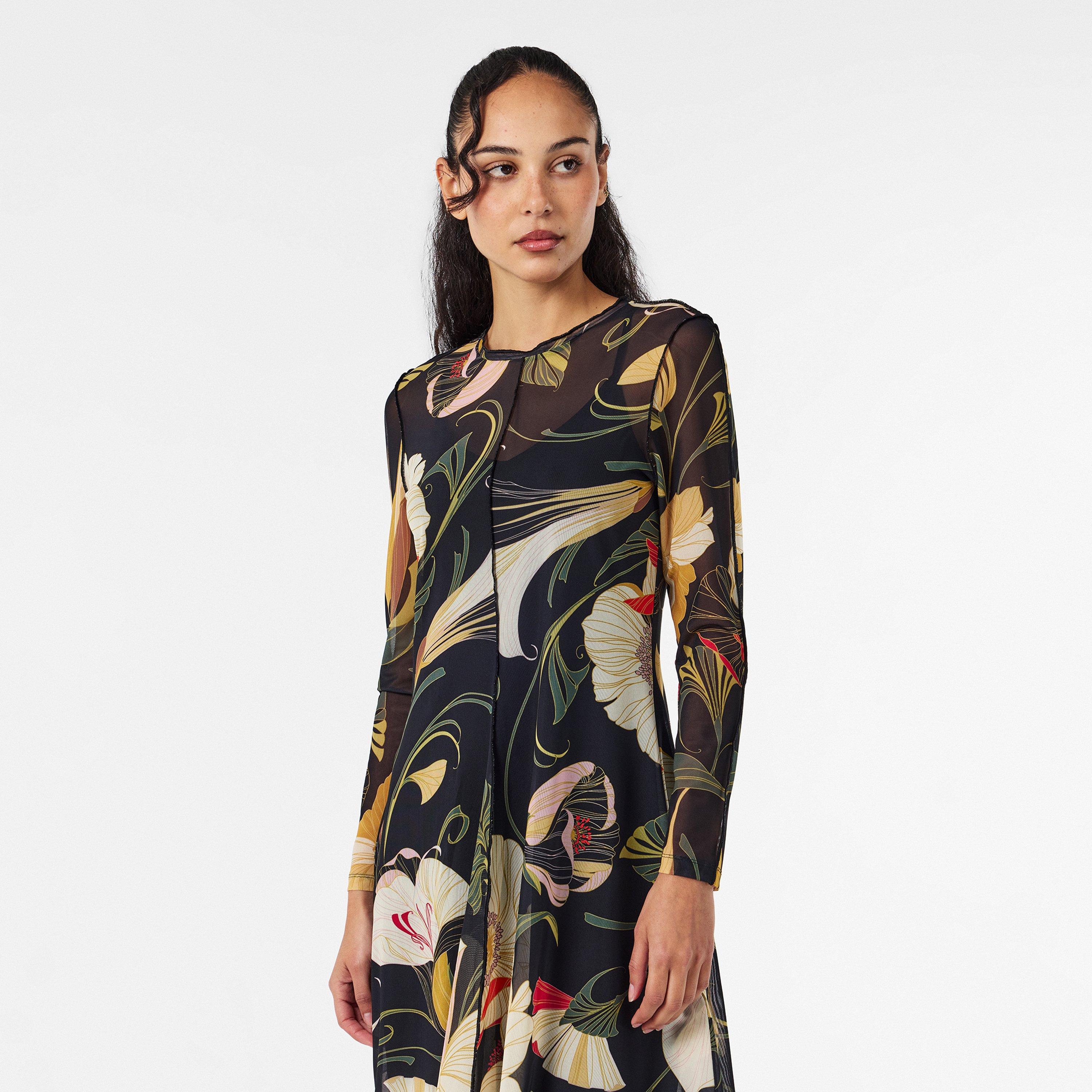 Black - Ted Baker - Women's Plain Mini Dress - 3