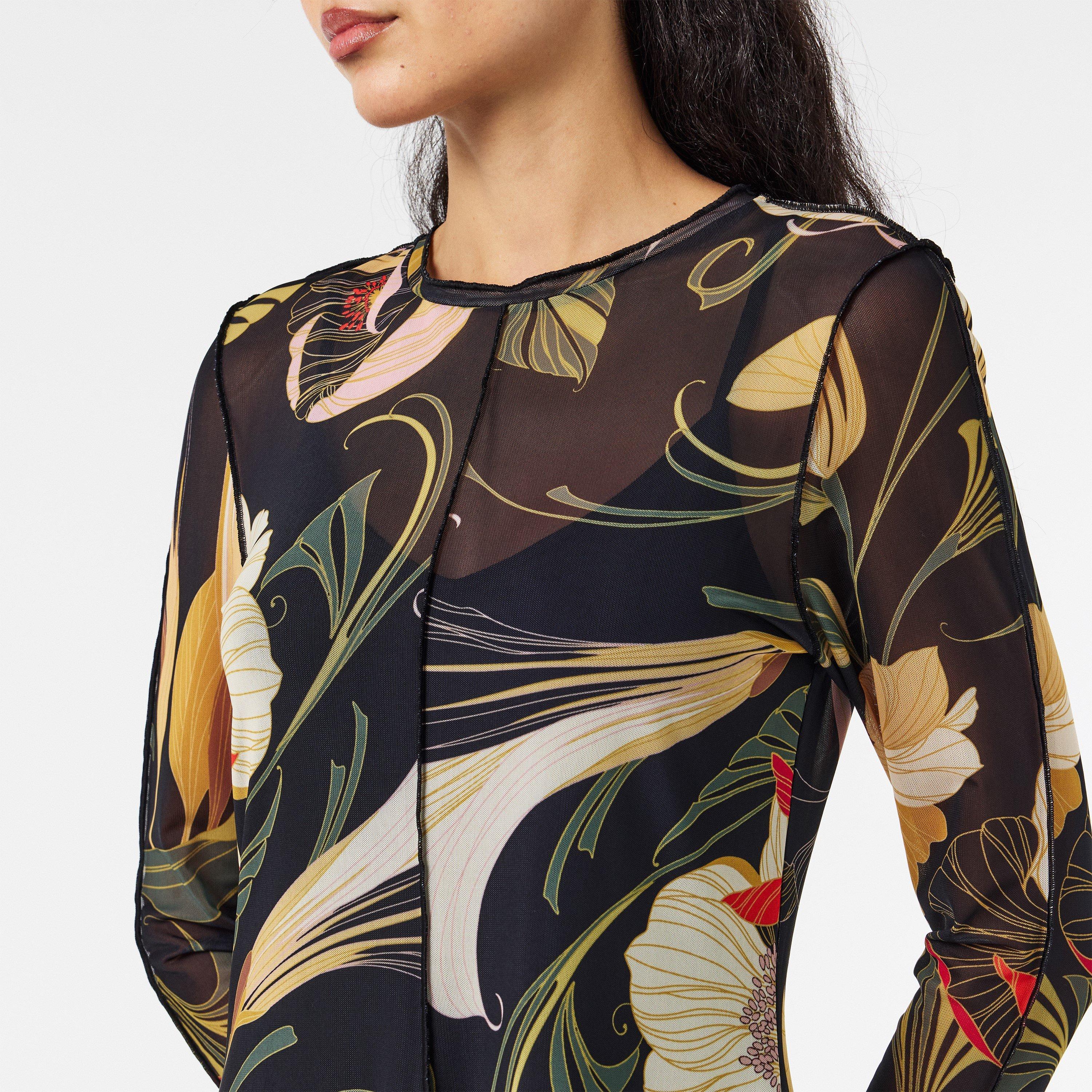 Black - Ted Baker - Women's Plain Mini Dress - 5